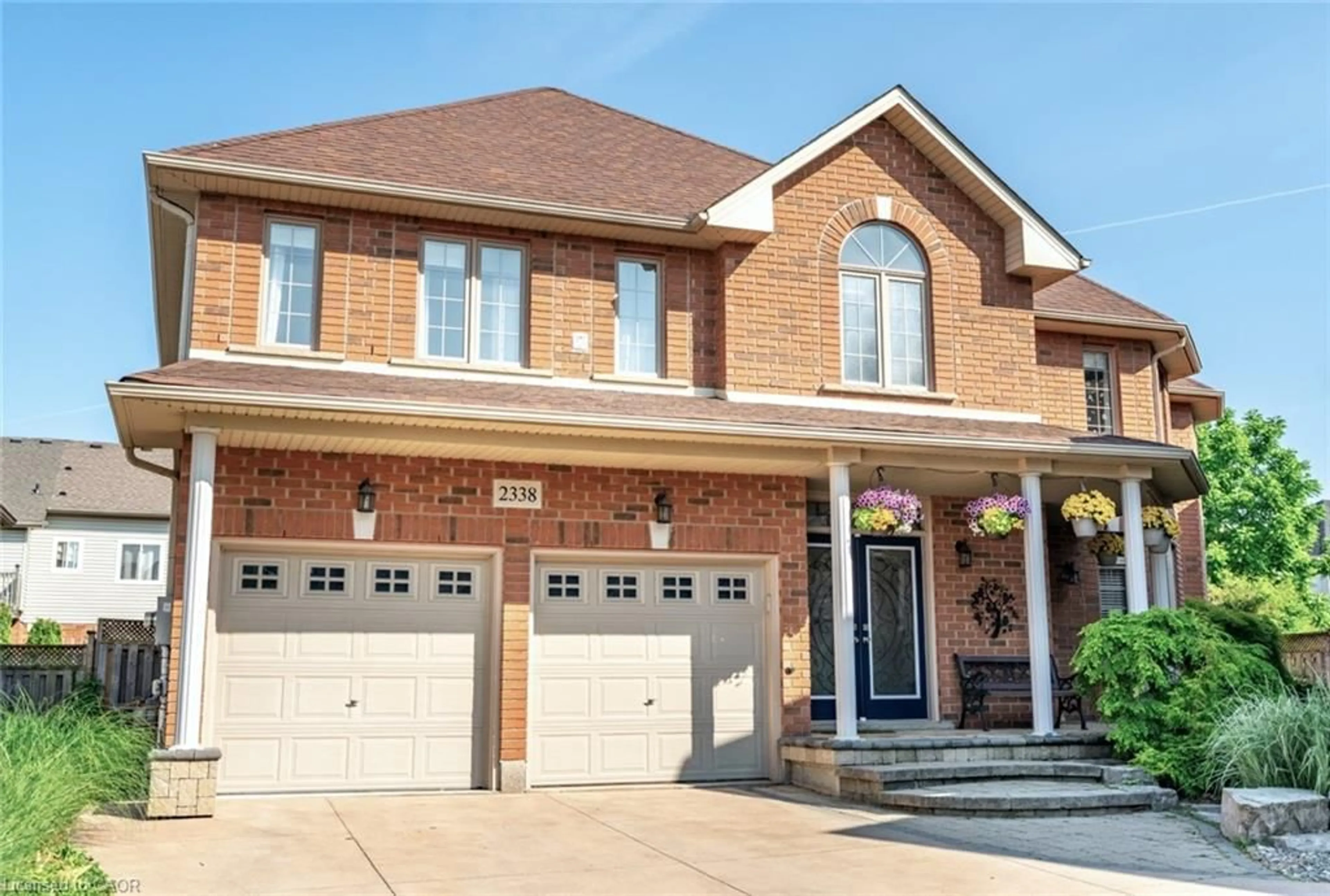 Home with brick exterior material, street for 2338 Norland Dr, Burlington Ontario L7L 7E6