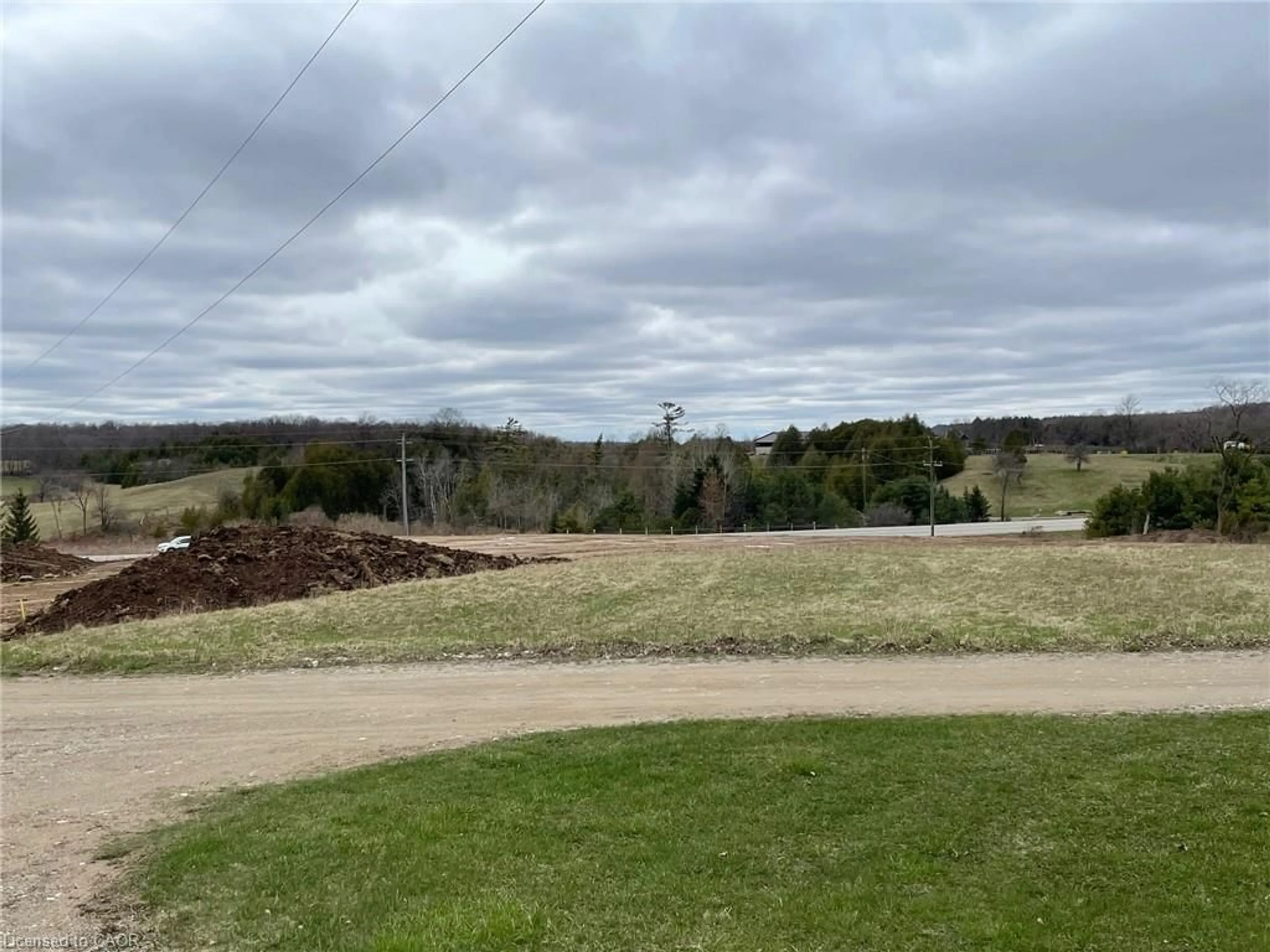 A pic from outside/outdoor area/front of a property/back of a property/a pic from drone, forest/trees view for 312095 Highway 6, Ayton Ontario N0G 1C0