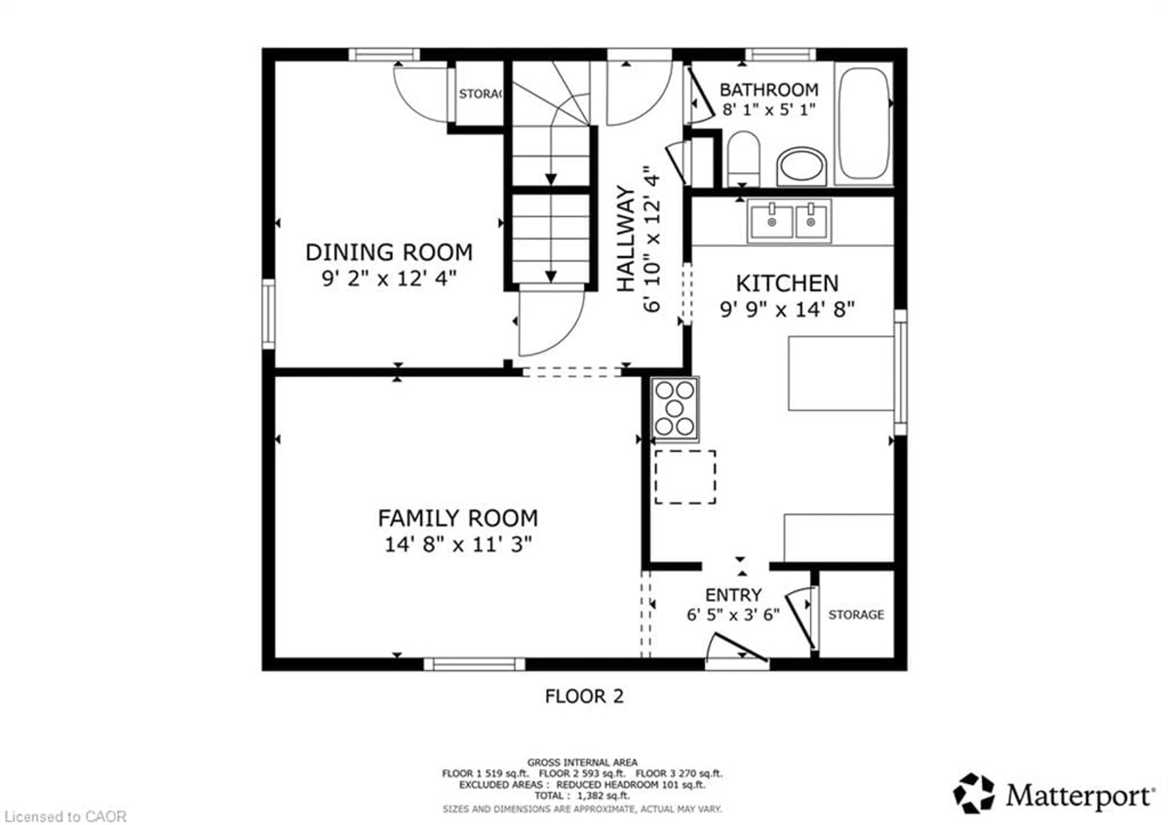 Floor plan for 50 Columbia St, Waterloo Ontario N2L 3K5