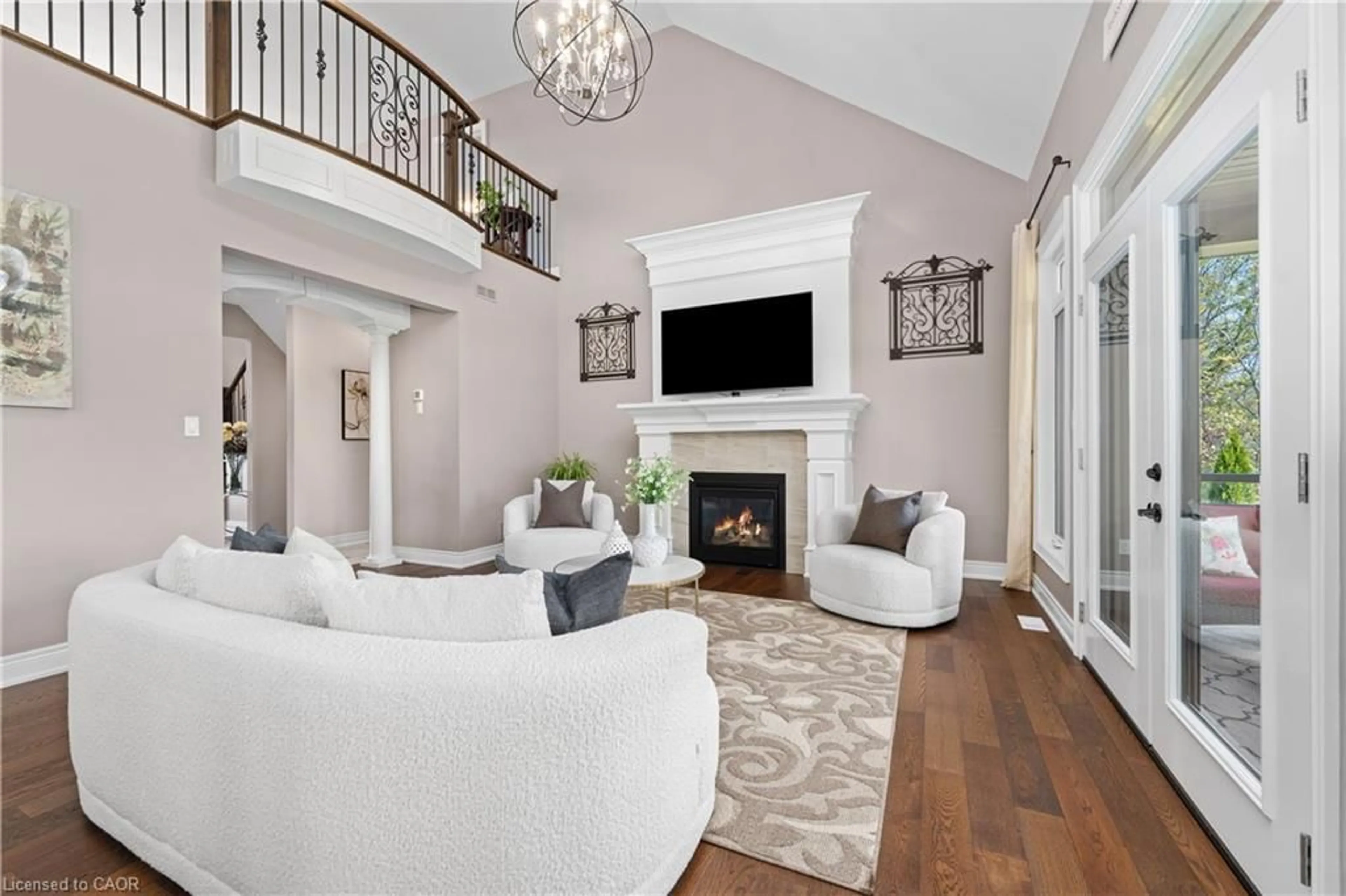 Living room with furniture, unknown for 3545 Campden Rd #8, Campden Ontario L0R 1G0