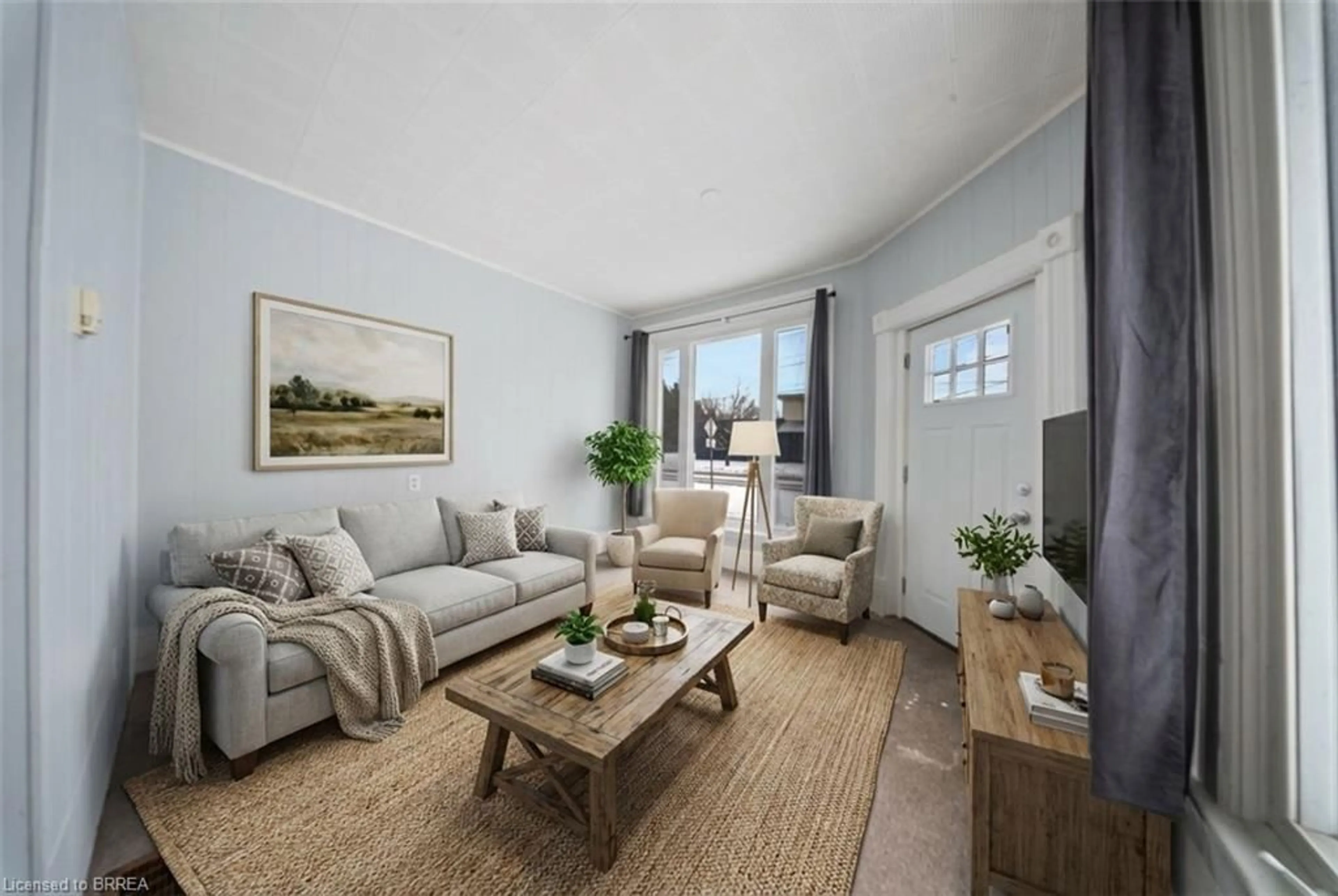 Living room with furniture, unknown for 74 Erie Ave, Brantford Ontario N3S 2E9