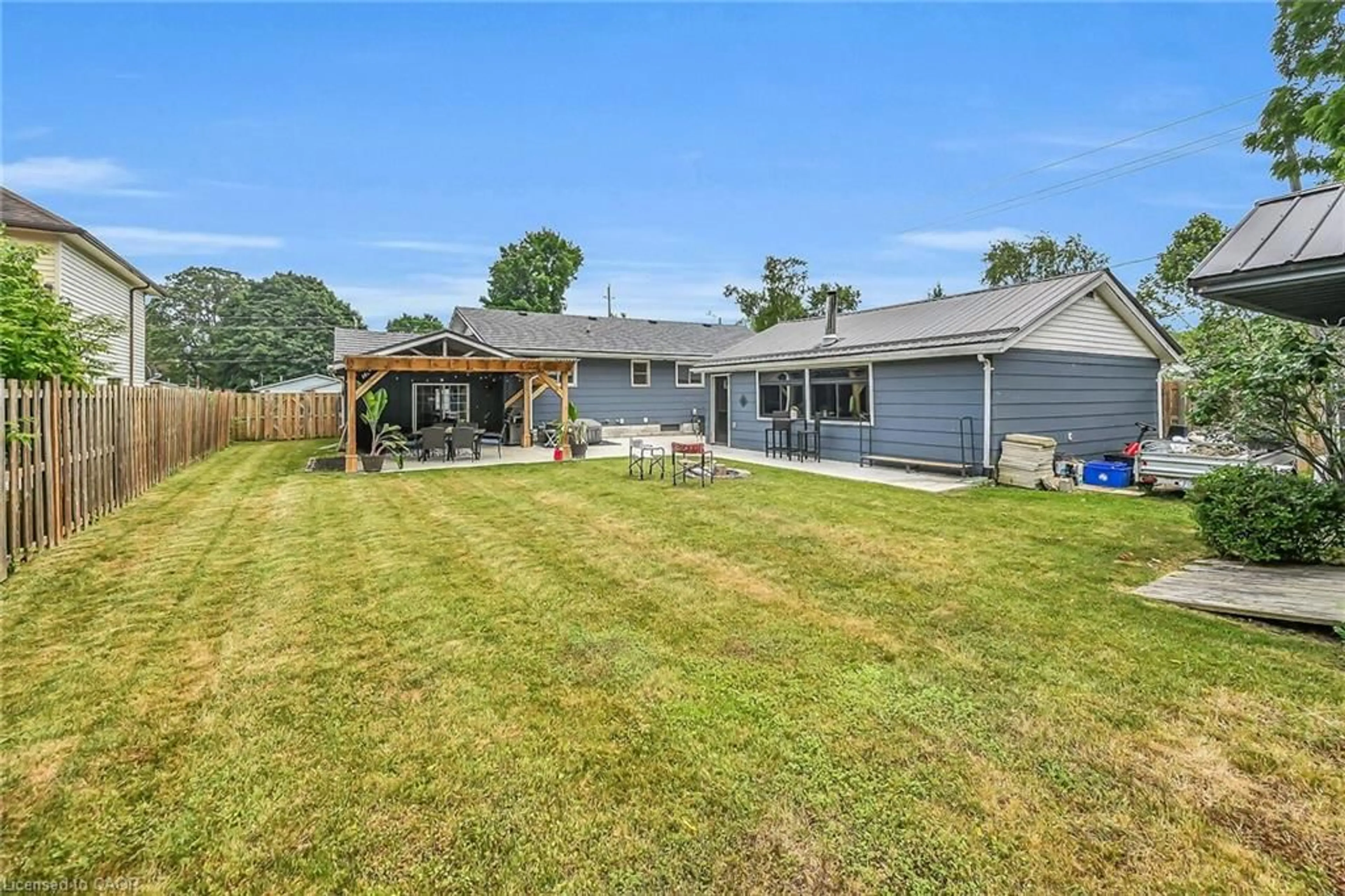 A pic from outside/outdoor area/front of a property/back of a property/a pic from drone, water/lake/river/ocean view for 4 Clifford St, Port Dover Ontario N0A 1N0