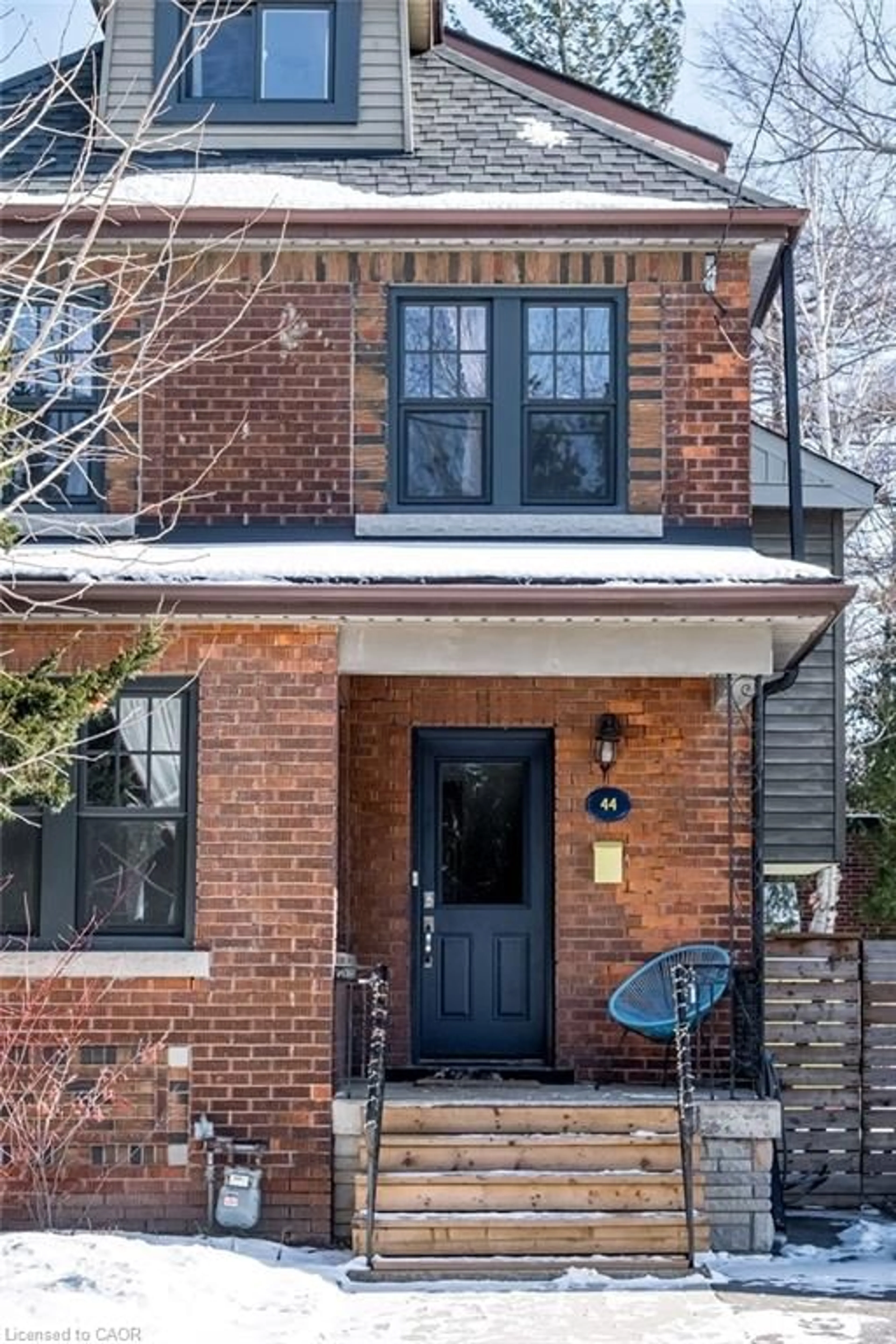 Home with brick exterior material, street for 44 Cline Ave, Hamilton Ontario L8S 3Z4