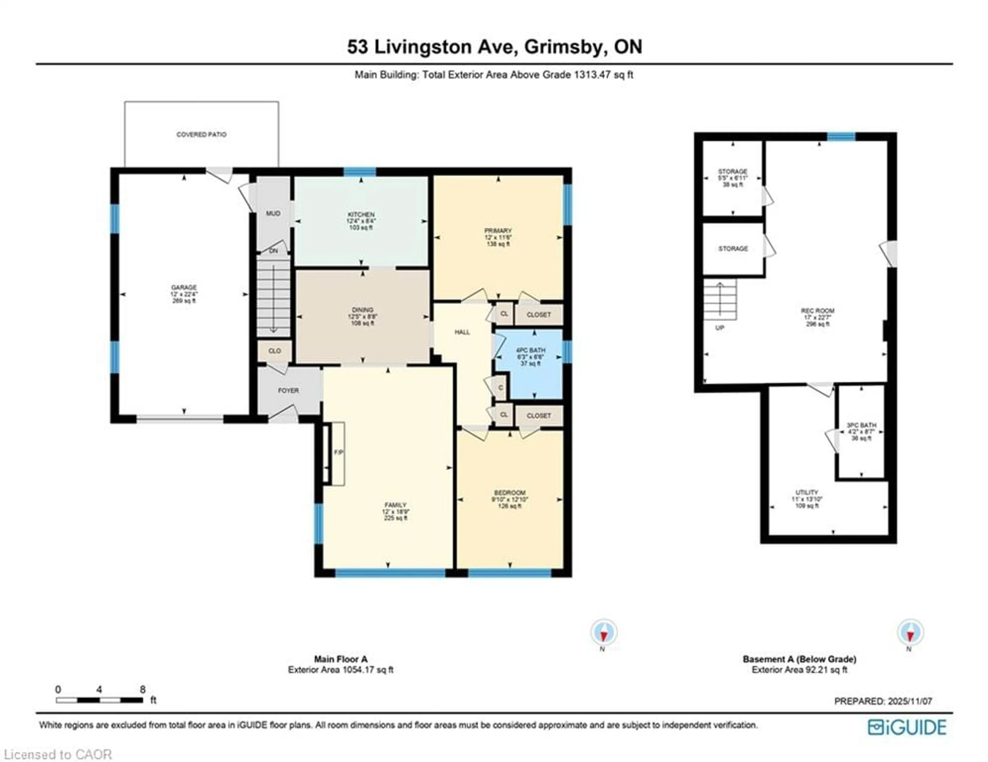 Floor plan for 53 Livingston Ave, Grimsby Ontario L3M 1L3
