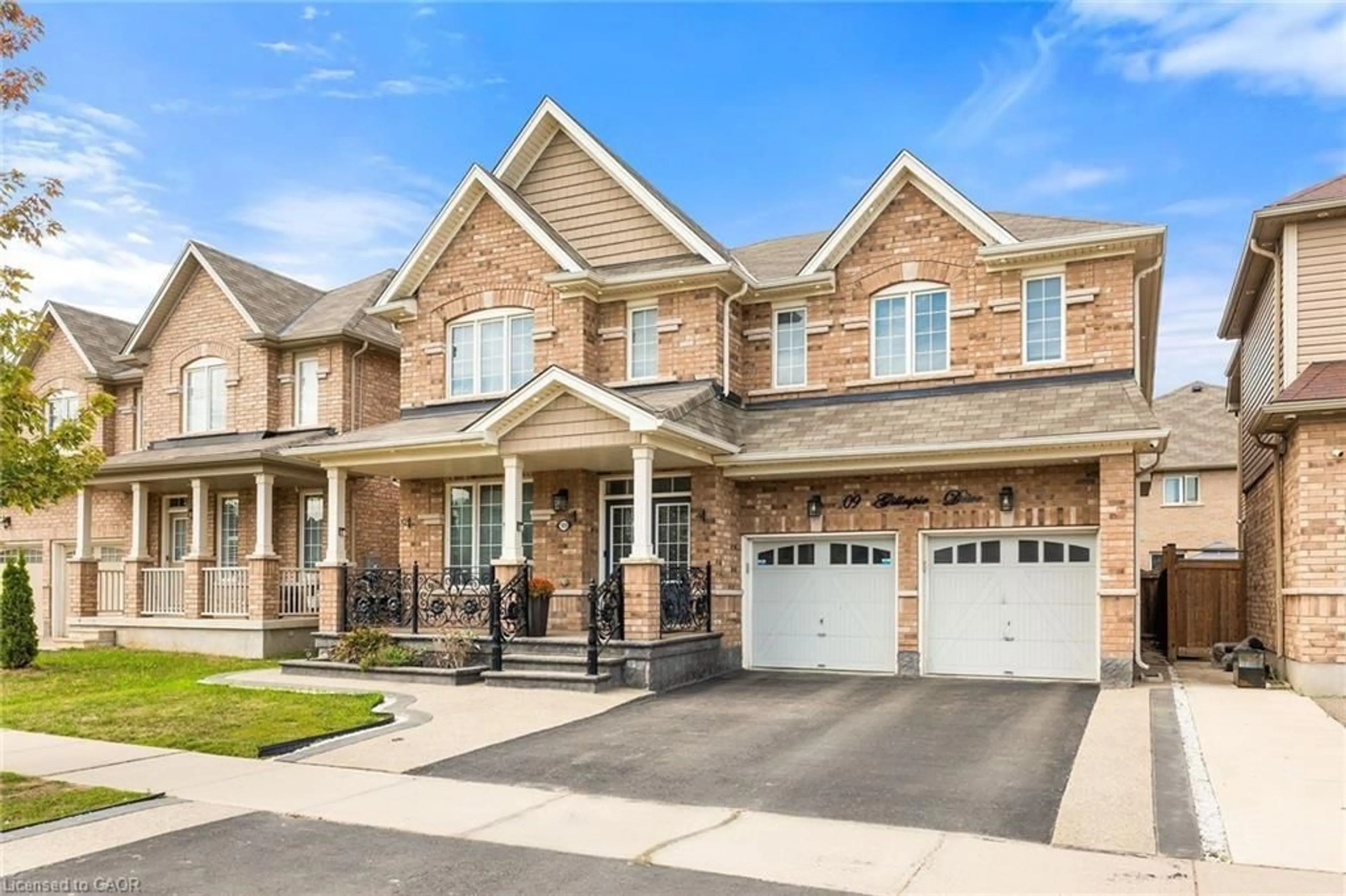 Home with brick exterior material, street for 109 Gillespie Dr, Brantford Ontario N3T 0K1
