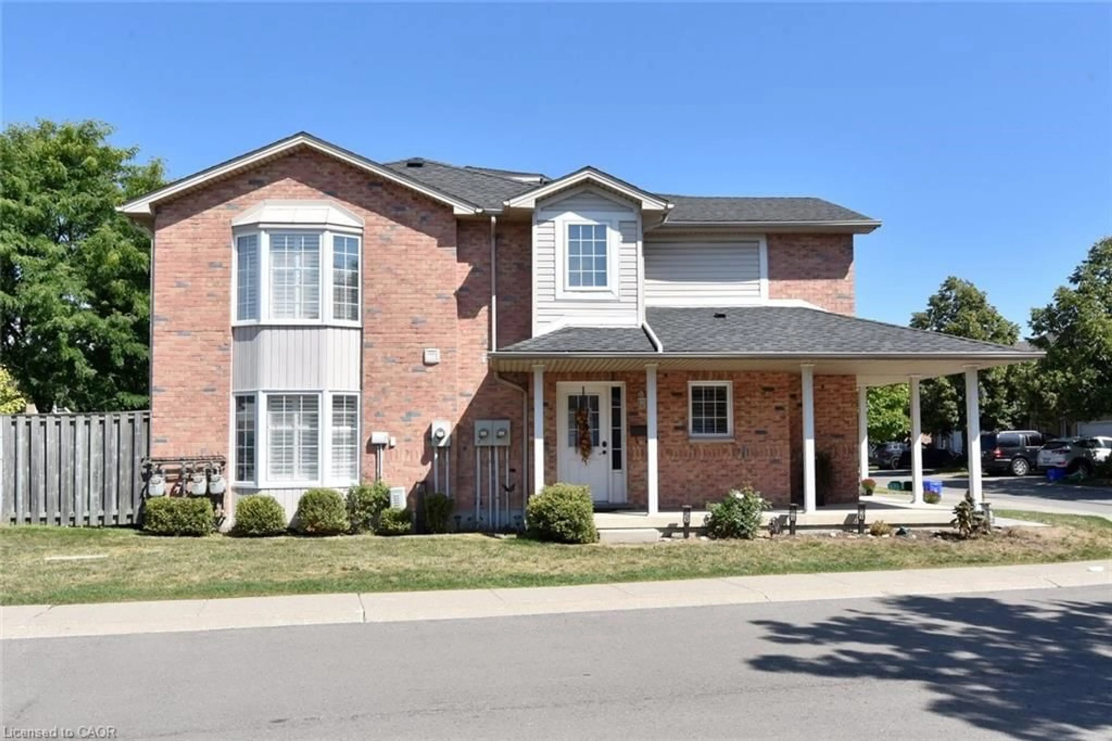 Home with brick exterior material, street for 485 Green Rd #37, Stoney Creek Ontario L8E 6A7