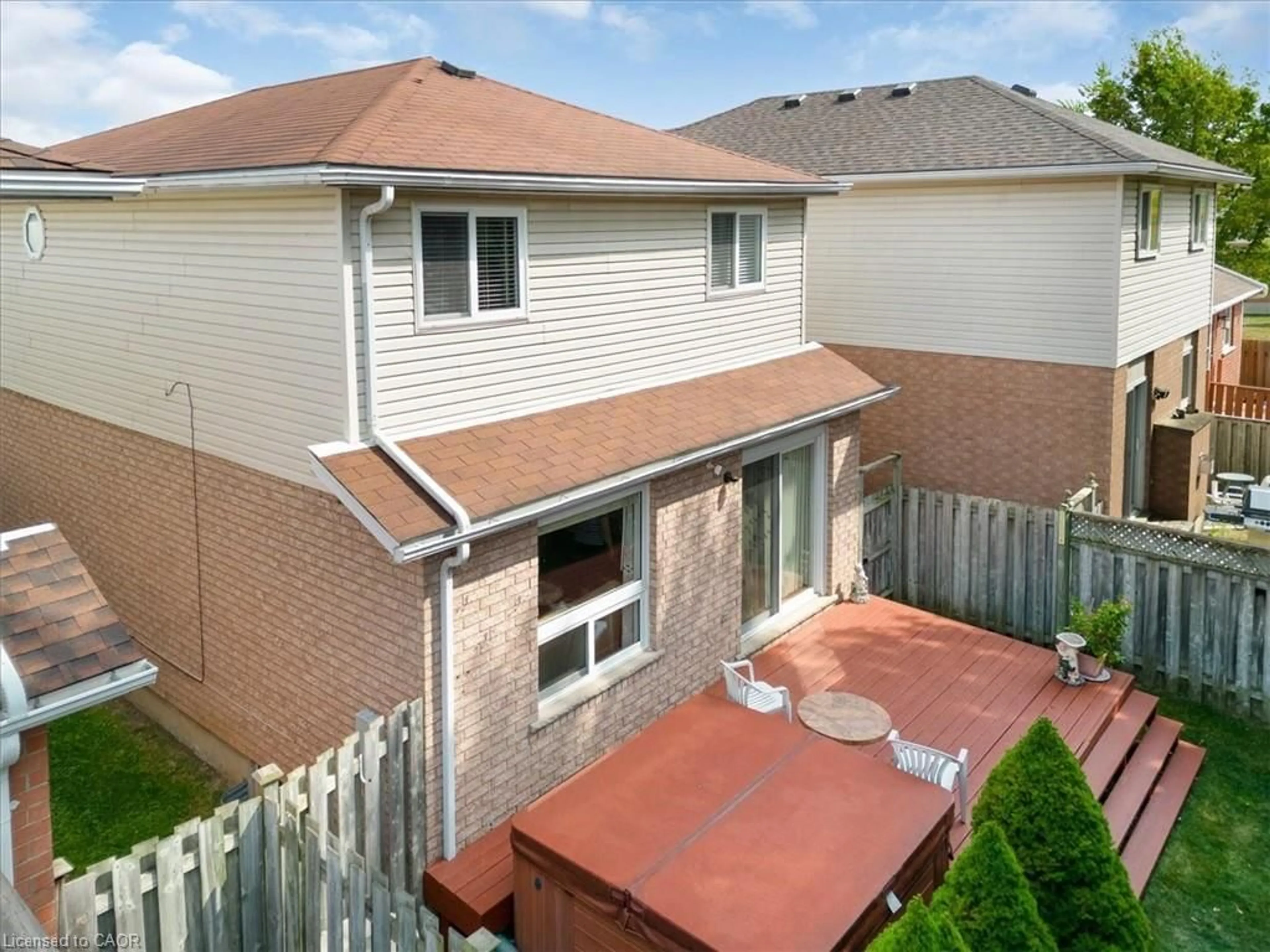 A pic from outside/outdoor area/front of a property/back of a property/a pic from drone, street for 75 Marisa St, Kitchener Ontario N2K 3V8