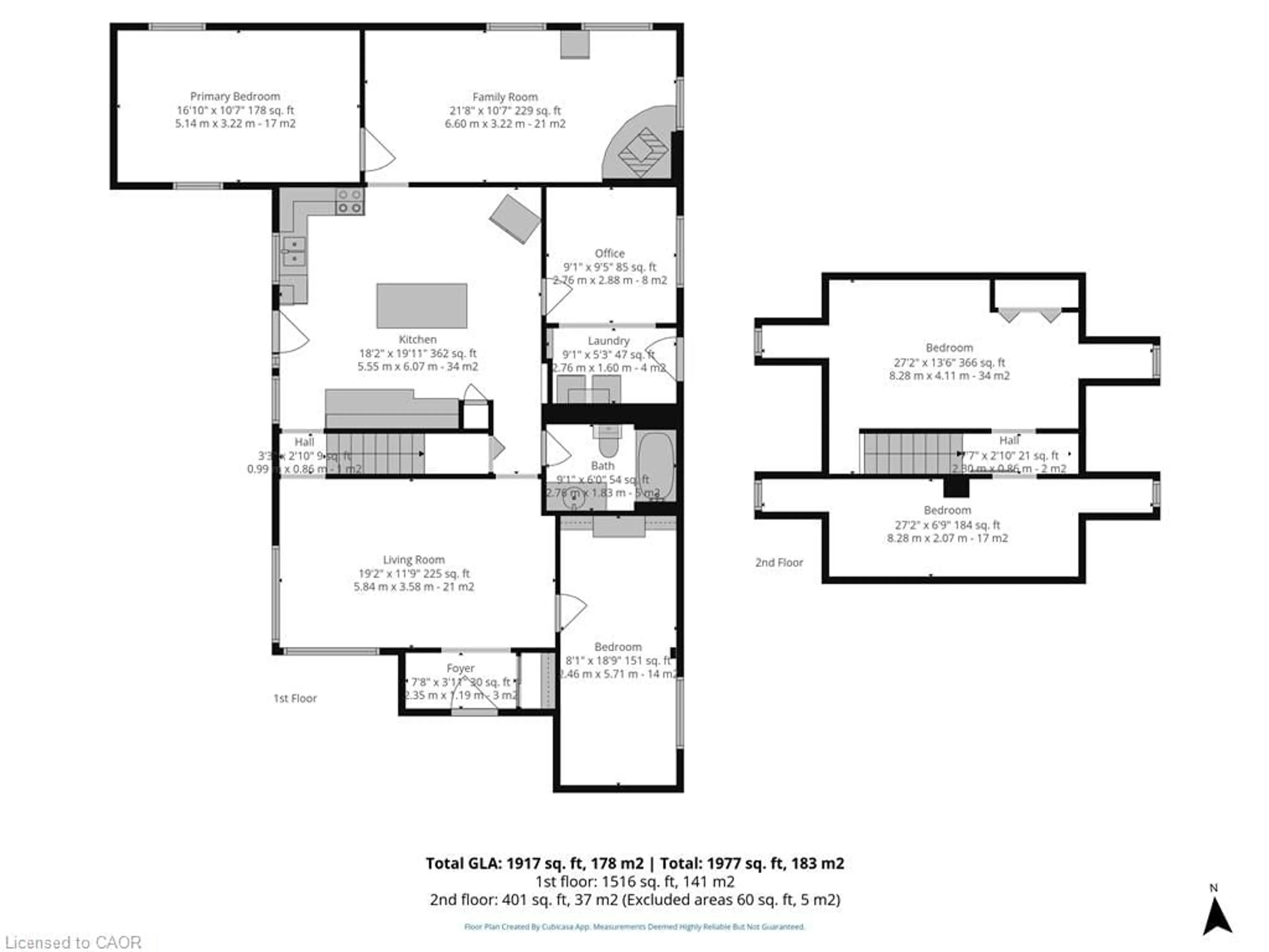 Floor plan for 2 North St, Courtland Ontario N0J 1E0