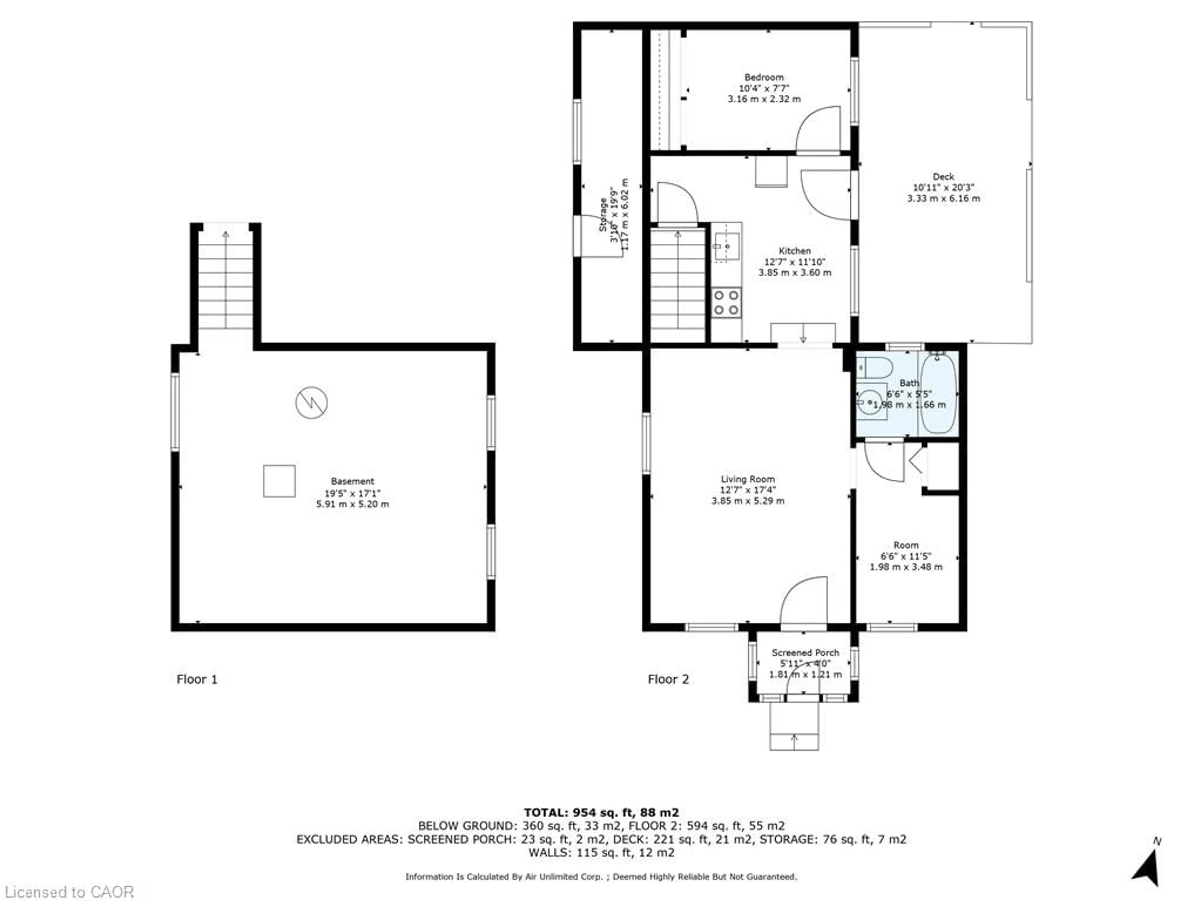 Floor plan for 120 Second Ave, Shelburne Ontario L0N 1S1