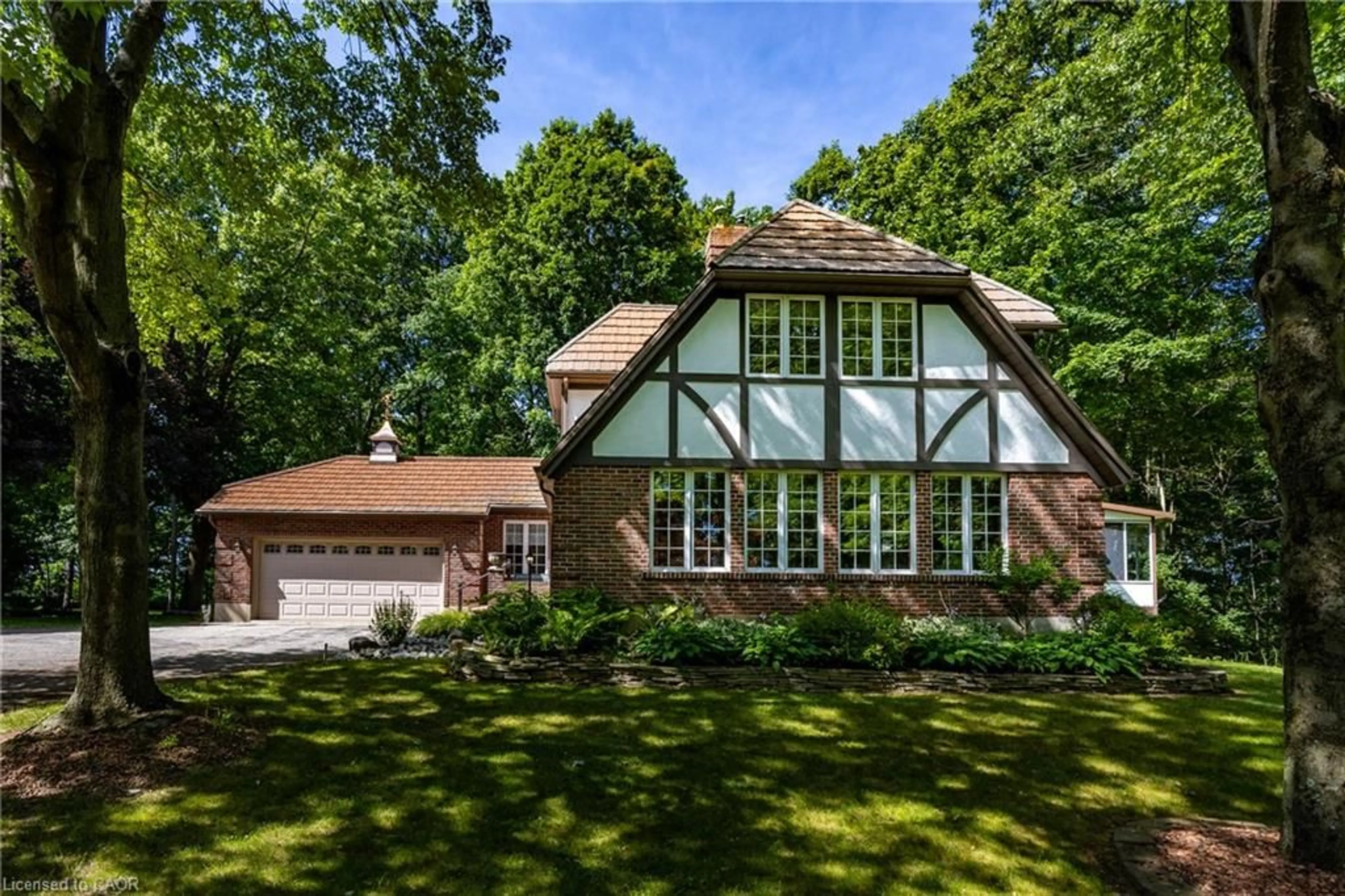 Home with brick exterior material, street for 21 Mcdowell Rd, Langton Ontario N0E 1G0