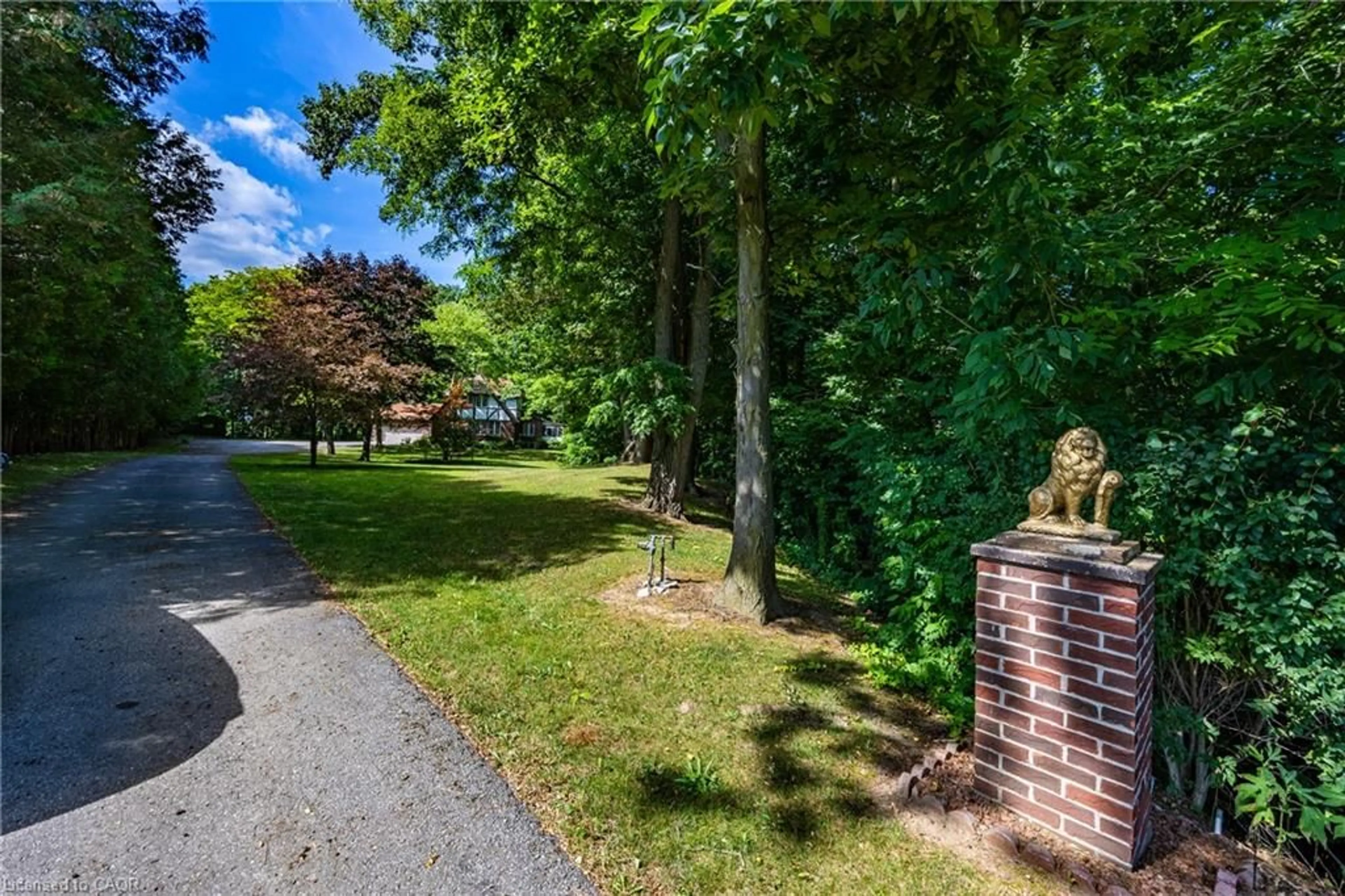 A pic from outside/outdoor area/front of a property/back of a property/a pic from drone, street for 21 Mcdowell Rd, Langton Ontario N0E 1G0