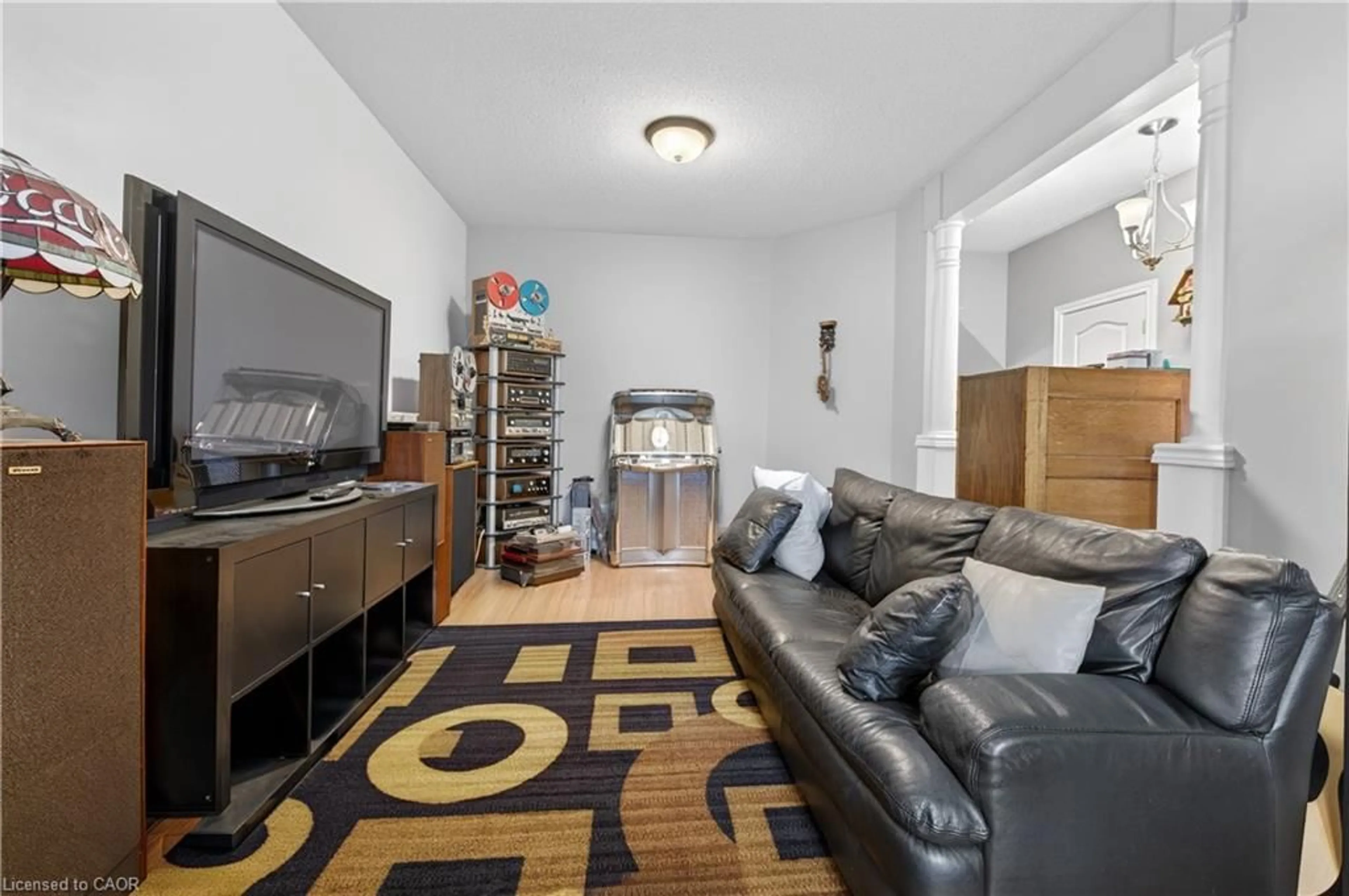 Living room with furniture, unknown for 69 Westhampton Way, Hamilton Ontario L8E 6C5