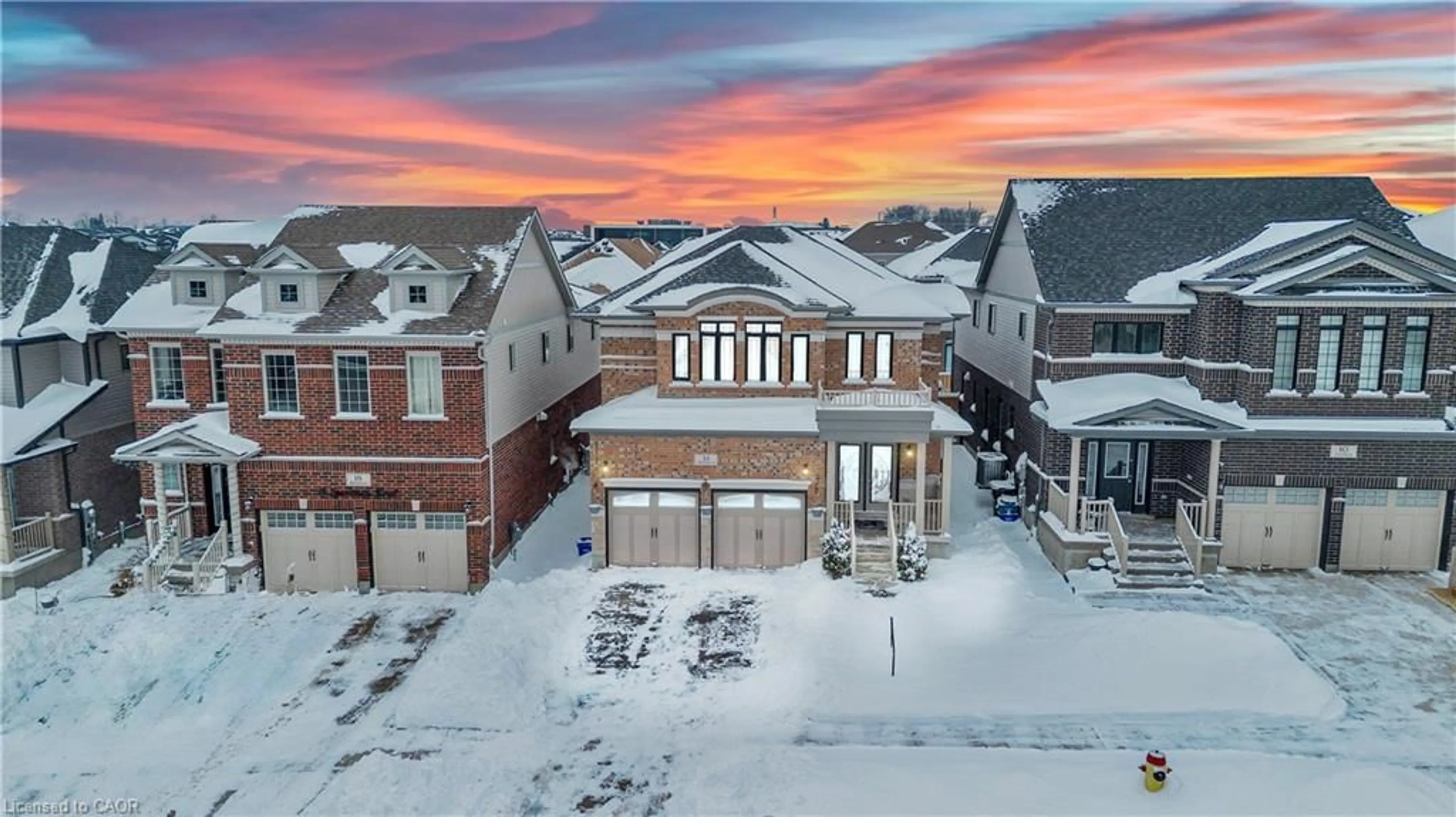 A pic from outside/outdoor area/front of a property/back of a property/a pic from drone, street for 14 Spachman St, Kitchener Ontario N2R 0N5