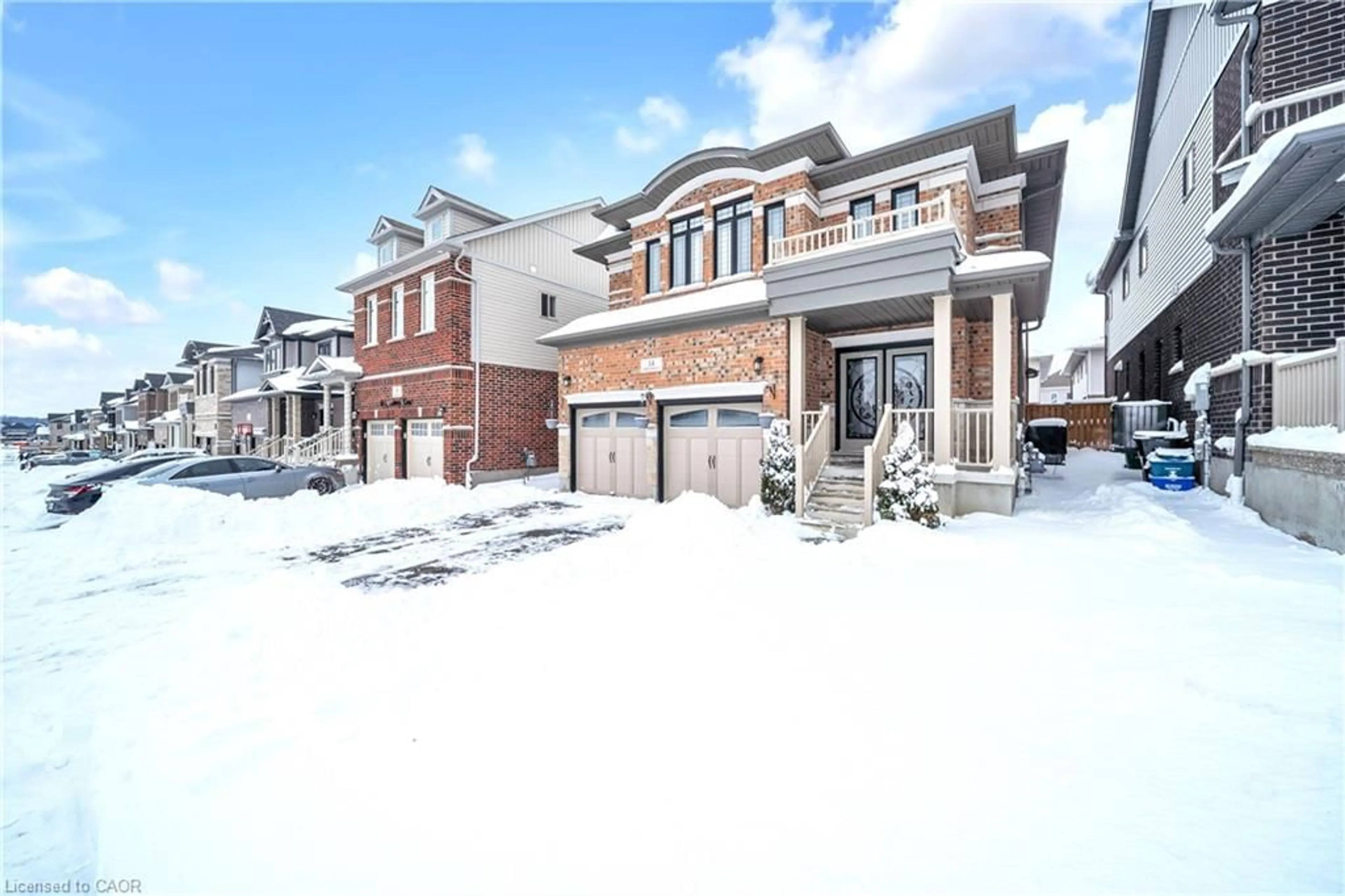 Home with brick exterior material, street for 14 Spachman St, Kitchener Ontario N2R 0N5