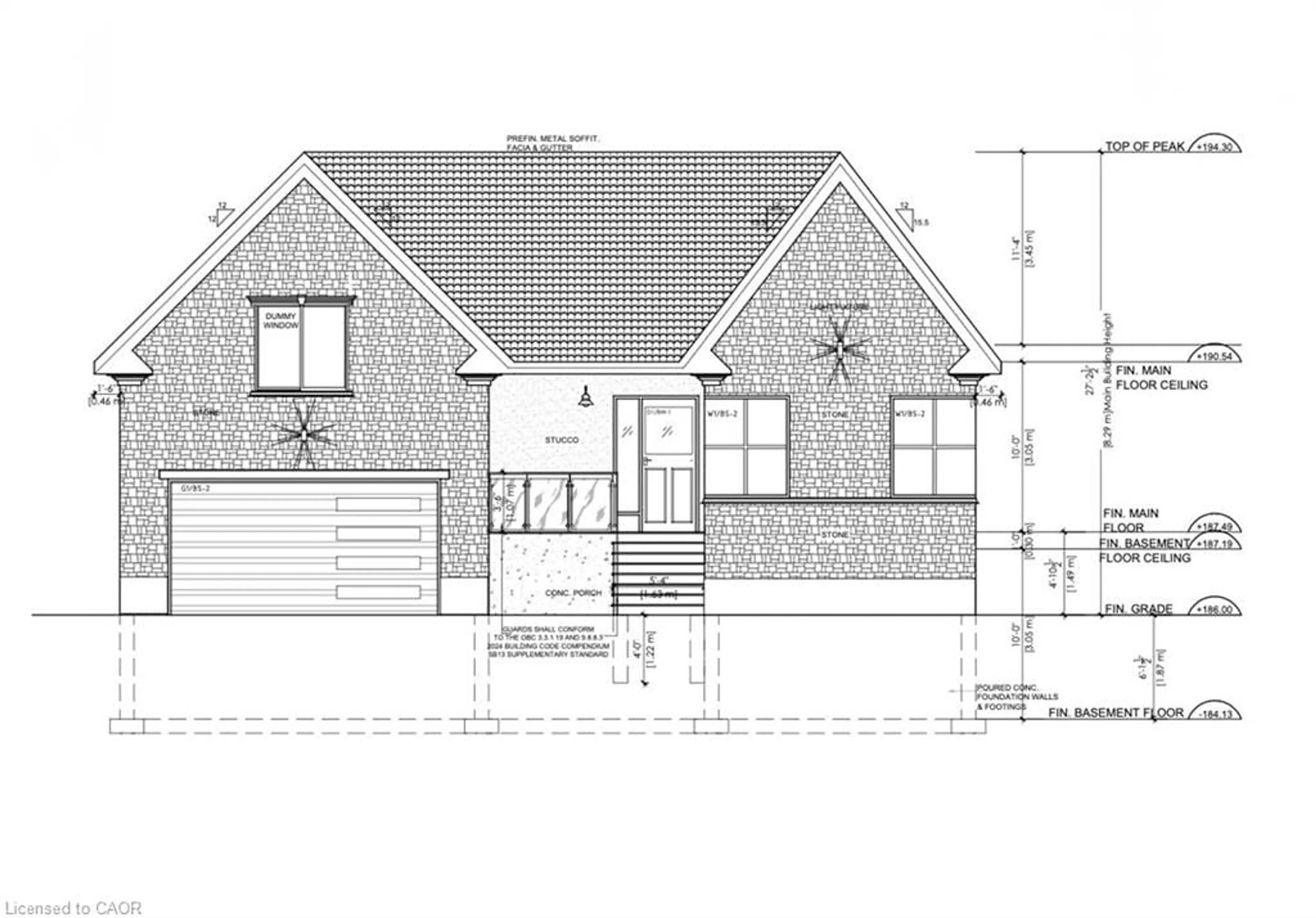 Floor plan for 610 New Lakeshore Rd, Port Dover Ontario N0A 1N3