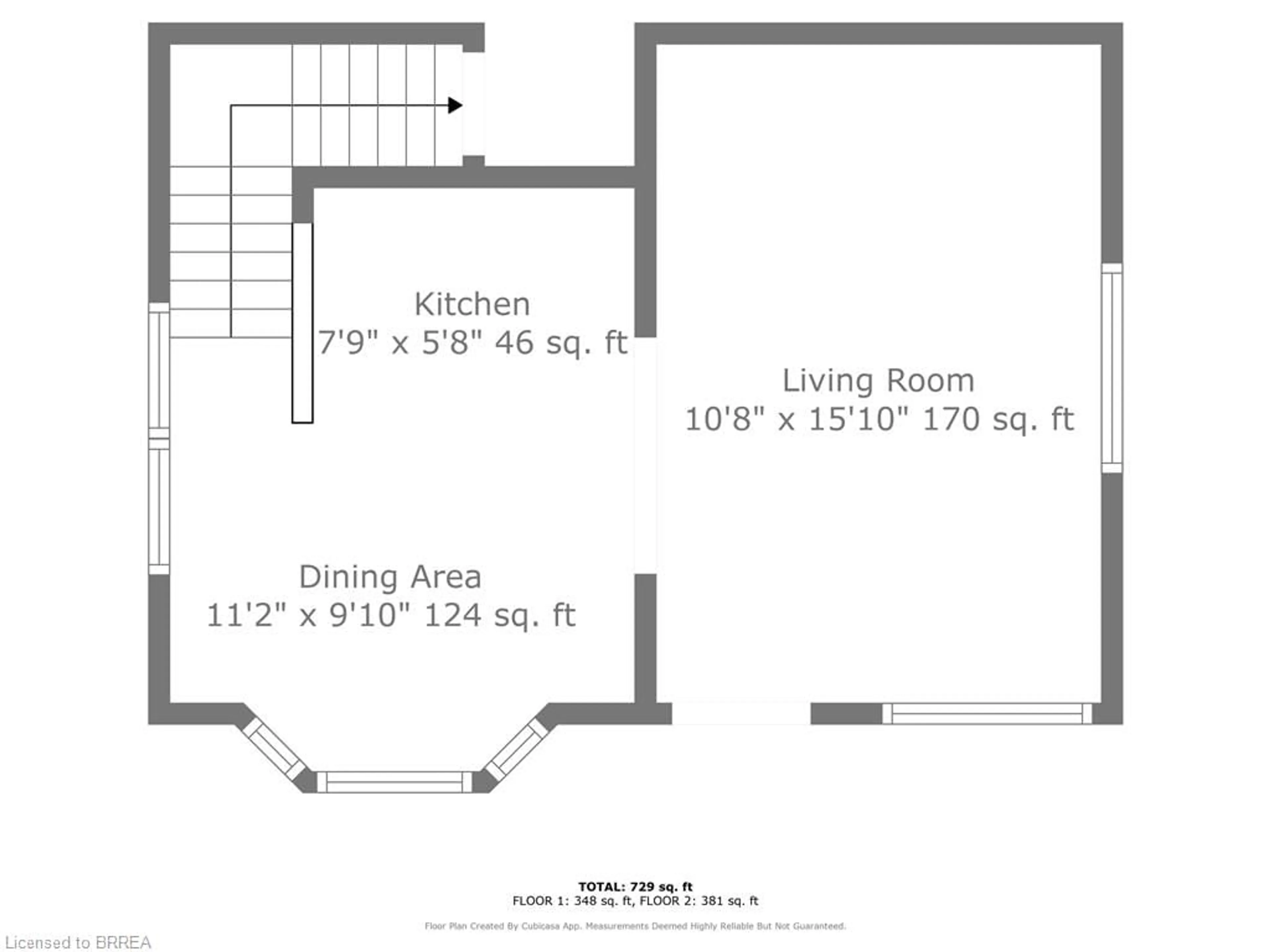 Floor plan for 978 Norfolk St, Simcoe Ontario N3Y 3R8