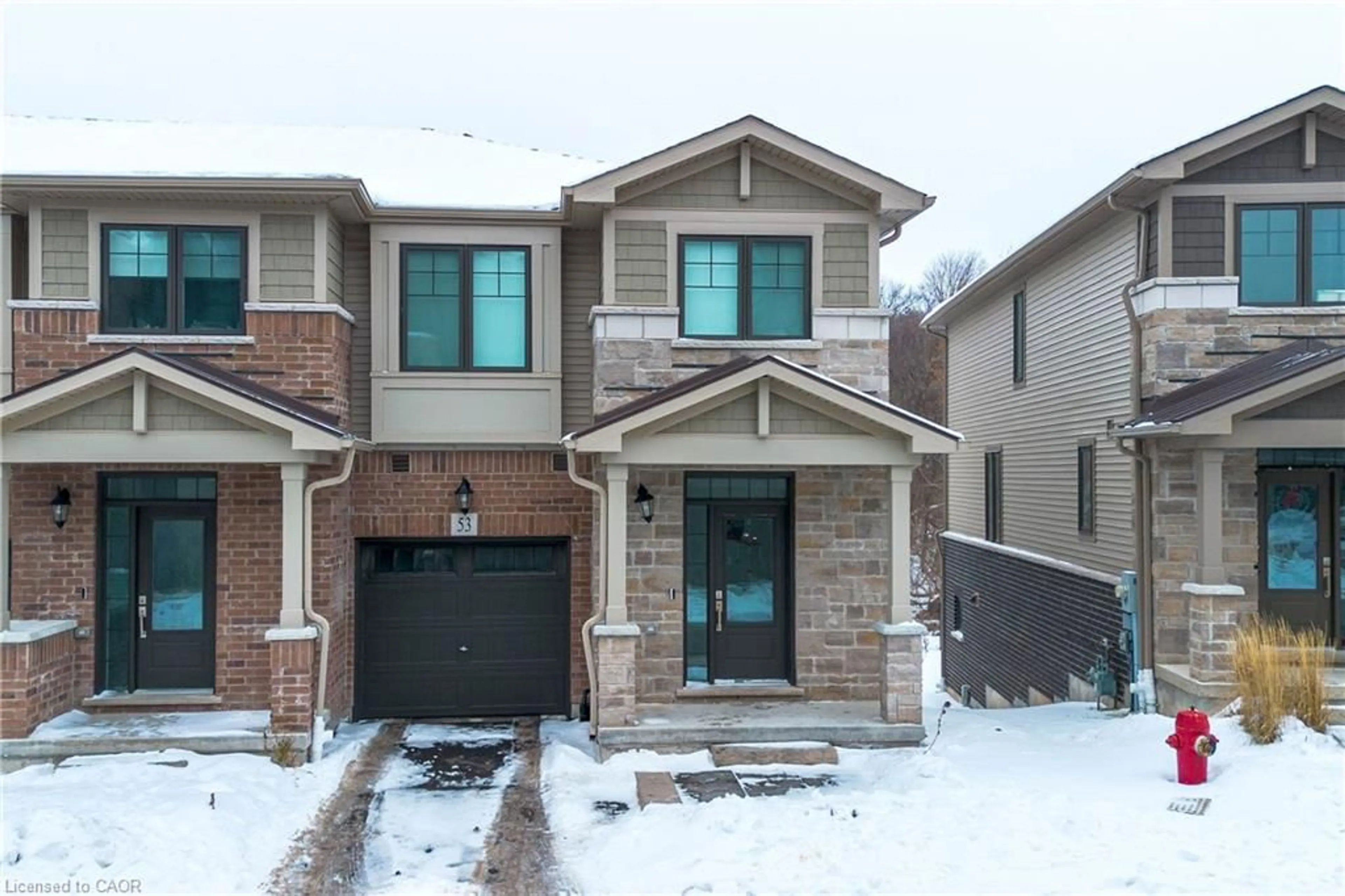 Home with brick exterior material, street for 100 Hollywood Cres #53, Cambridge Ontario N1R 8J8