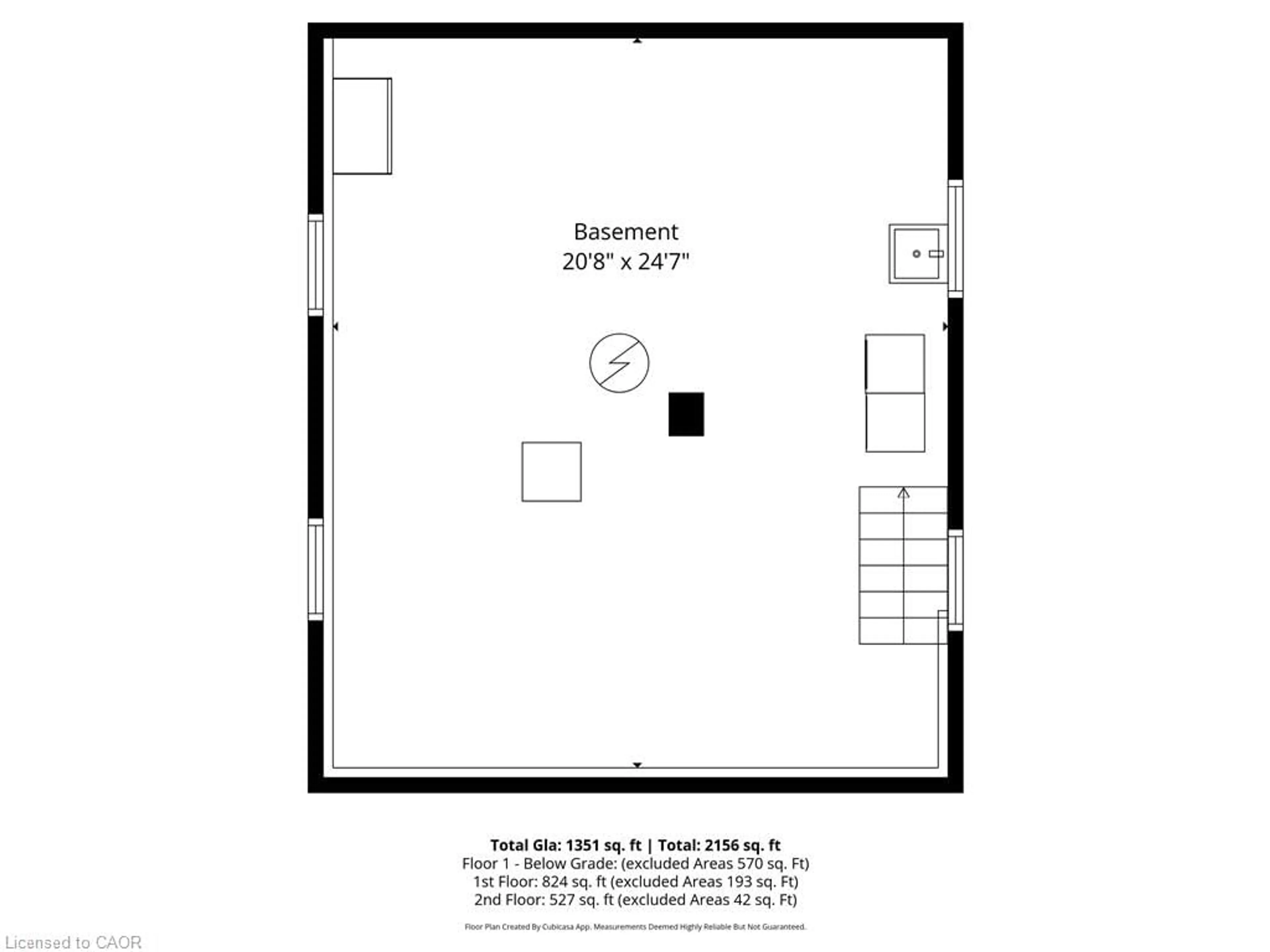 Floor plan for 22 Ormond Cres, Simcoe Ontario N3Y 1Y2