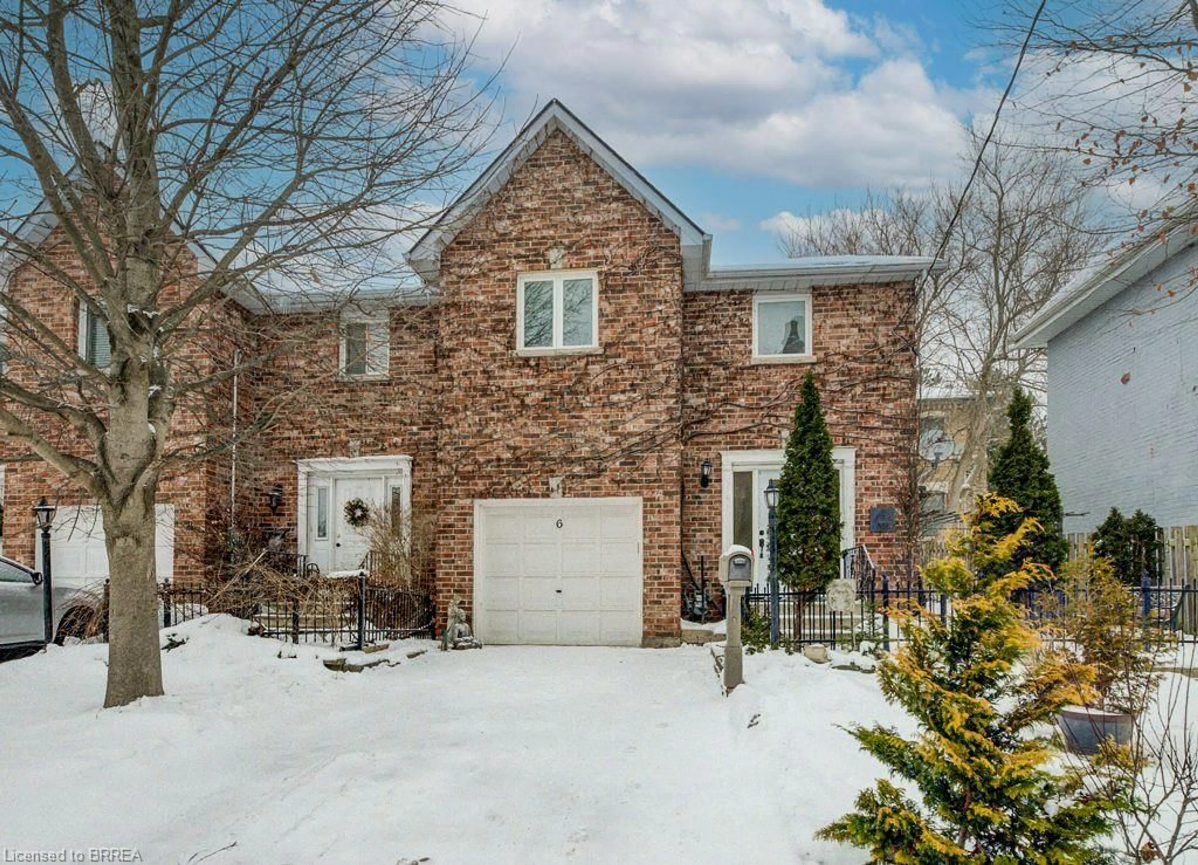 Home with brick exterior material, street for 6 Emily St, Paris Ontario N3L 1N5