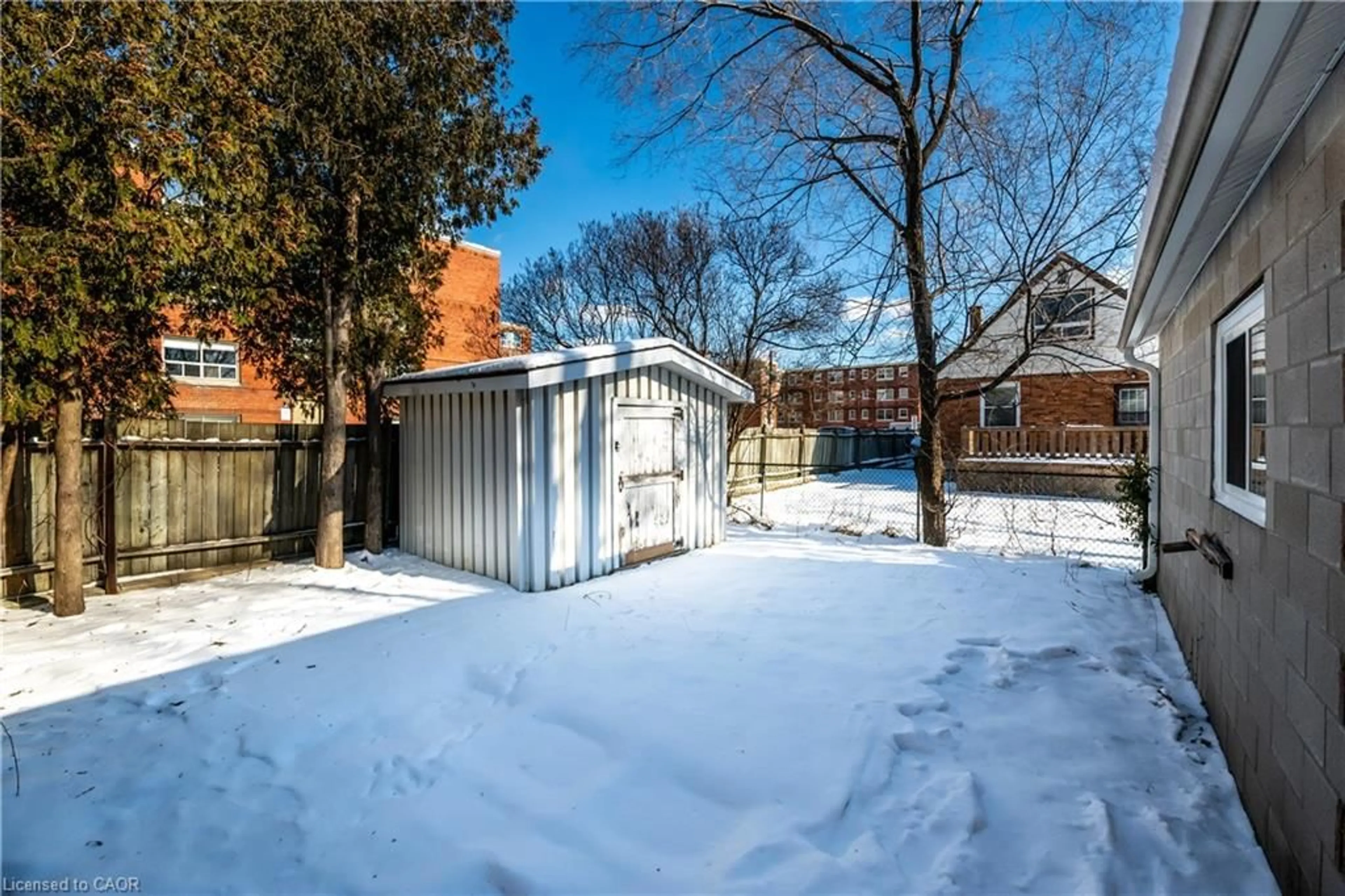 Shed for 3 East 35th St, Hamilton Ontario L8V 3X5