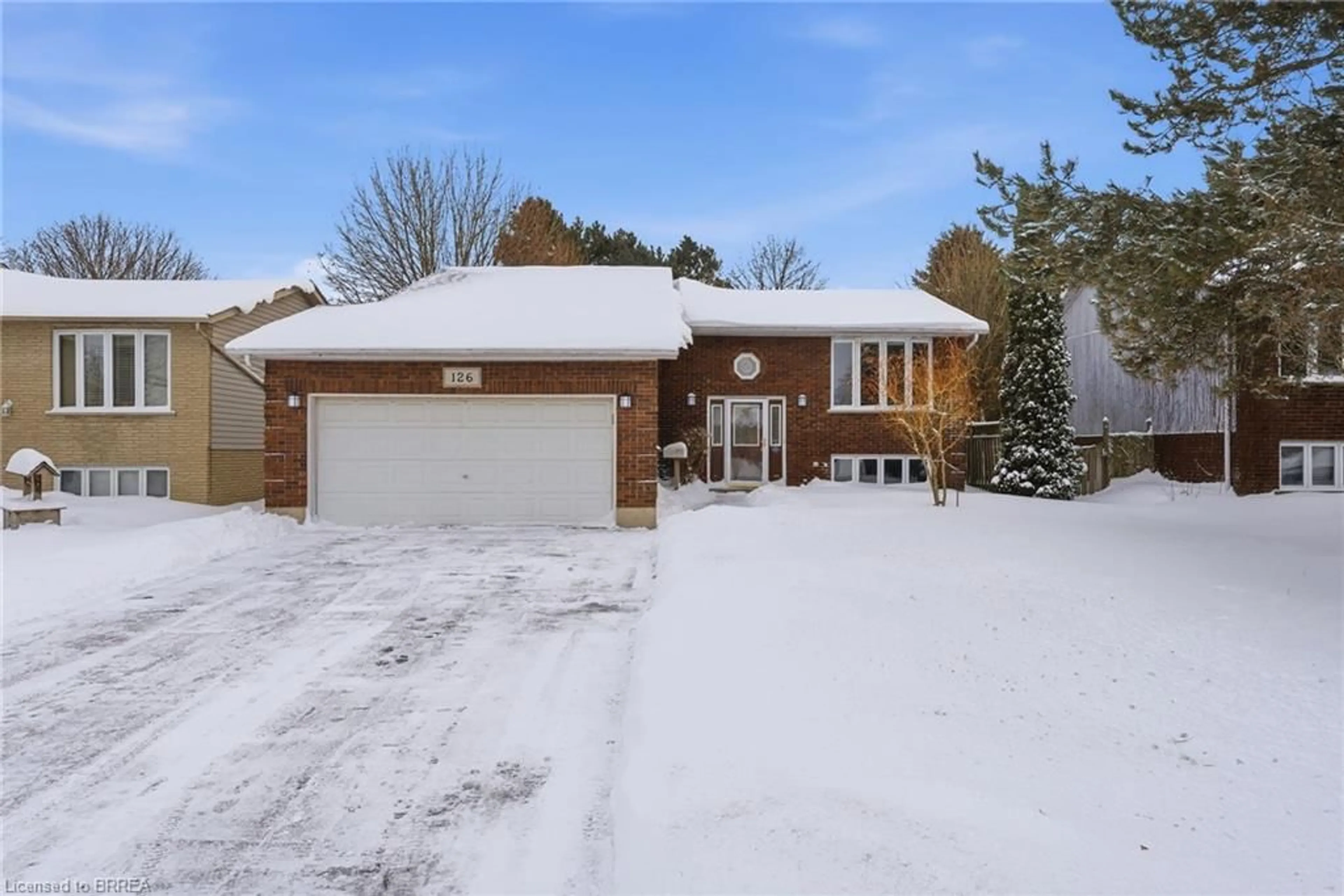 Home with brick exterior material, street for 126 Aspen St, Paris Ontario N3L 4A7