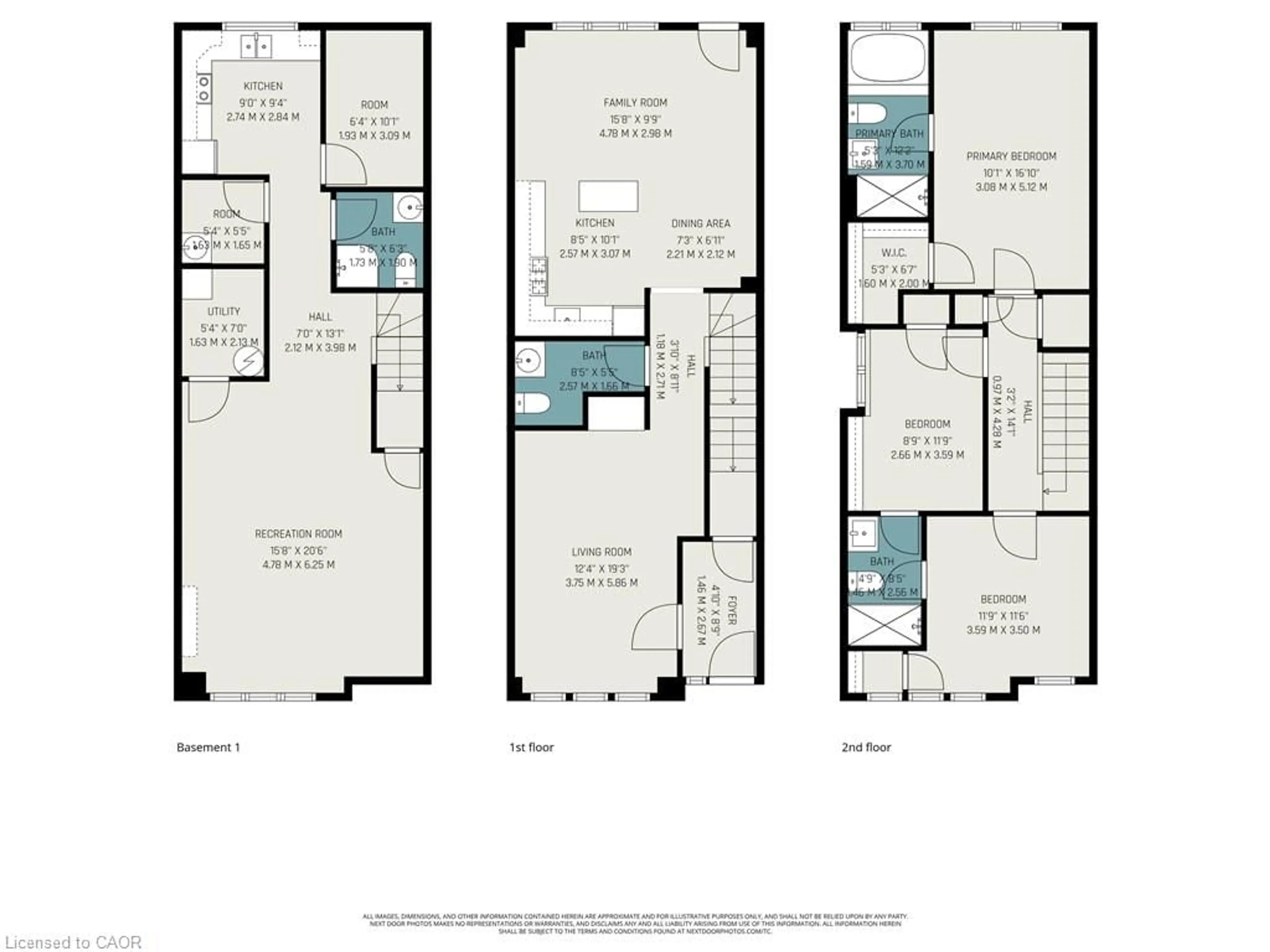Floor plan for 16 Leitch Ave, North York Ontario M3J 3P2