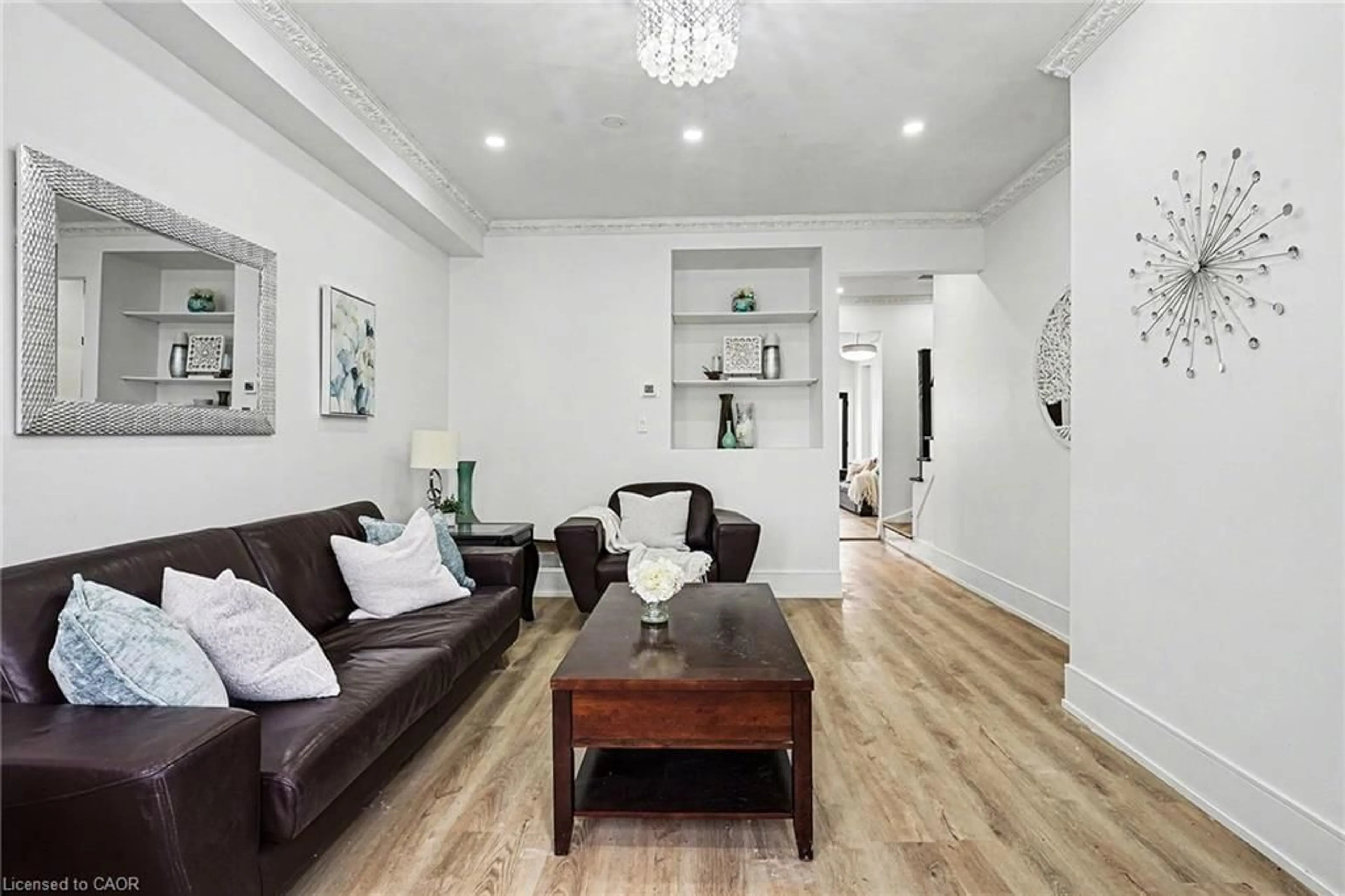 Living room with furniture, unknown for 16 Leitch Ave, North York Ontario M3J 3P2