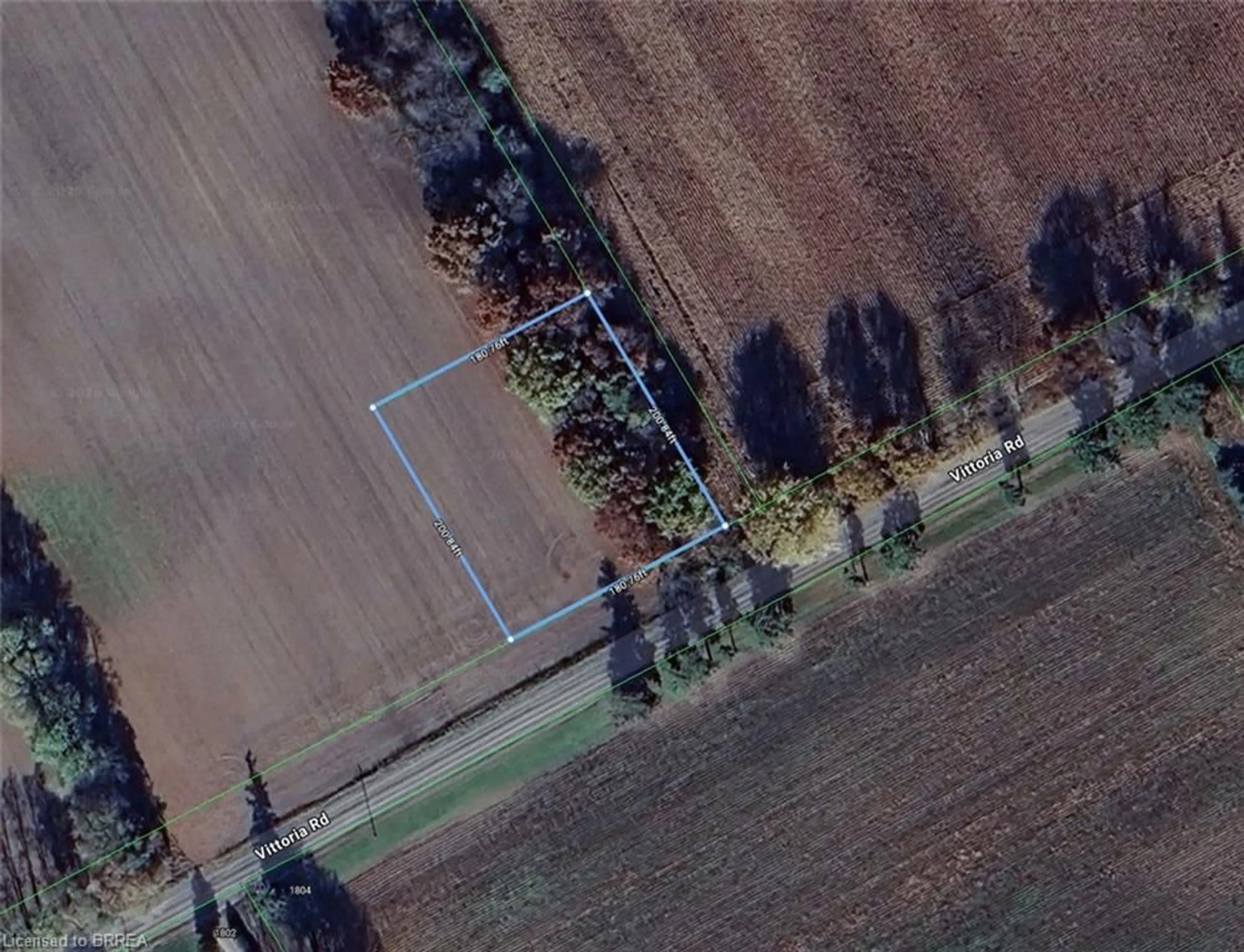 A pic from outside/outdoor area/front of a property/back of a property/a pic from drone, street for LOT 23 Concession 4, Charlotteville Ontario N0E 1W0