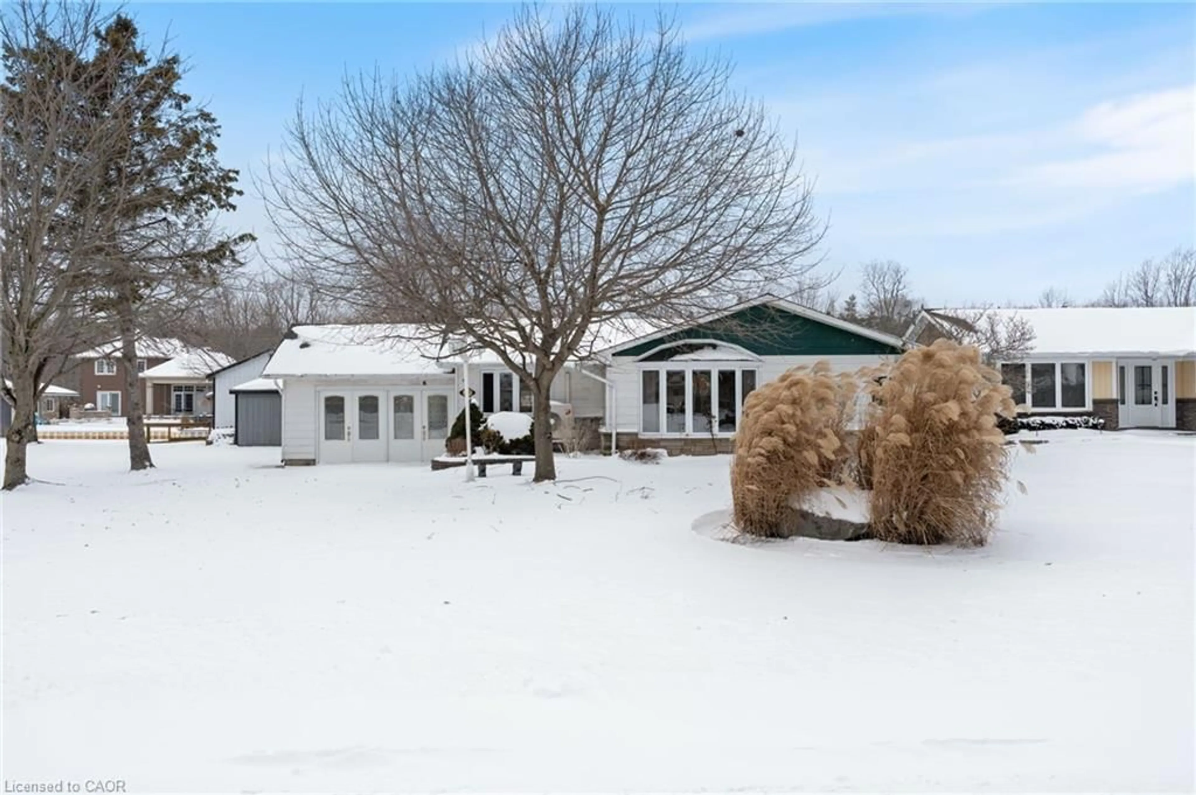 A pic from outside/outdoor area/front of a property/back of a property/a pic from drone, street for 367 Cedar Dr, Turkey Point Ontario N0E 1T0