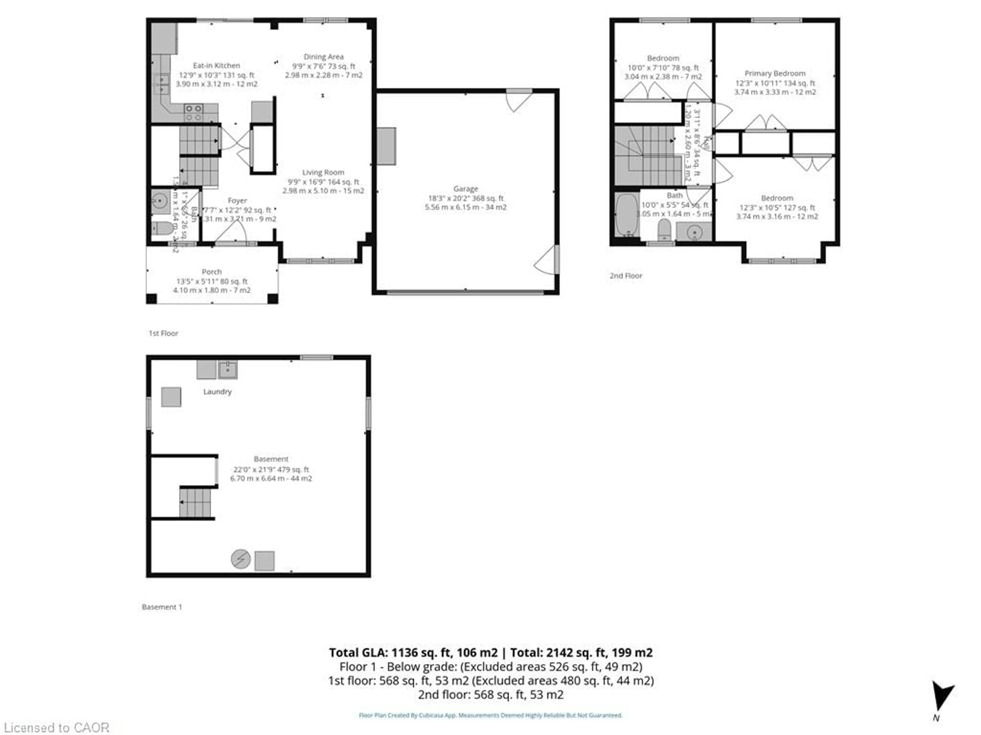 Floor plan for 47 Oak Cres, Hagersville Ontario N0A 1H0