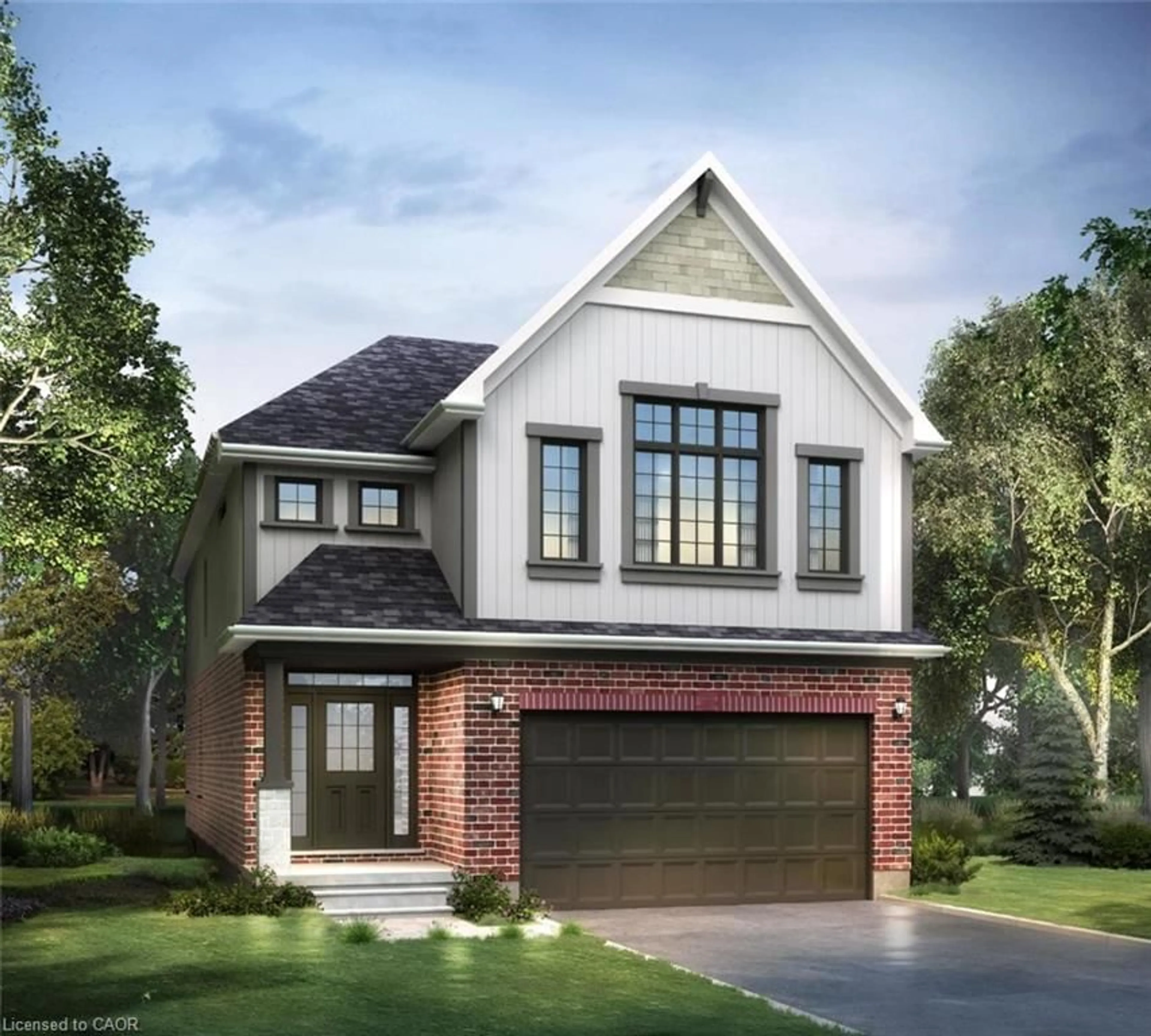 Home with brick exterior material, street for LOT 0225 Dominique St, Kitchener Ontario N2E 0J9