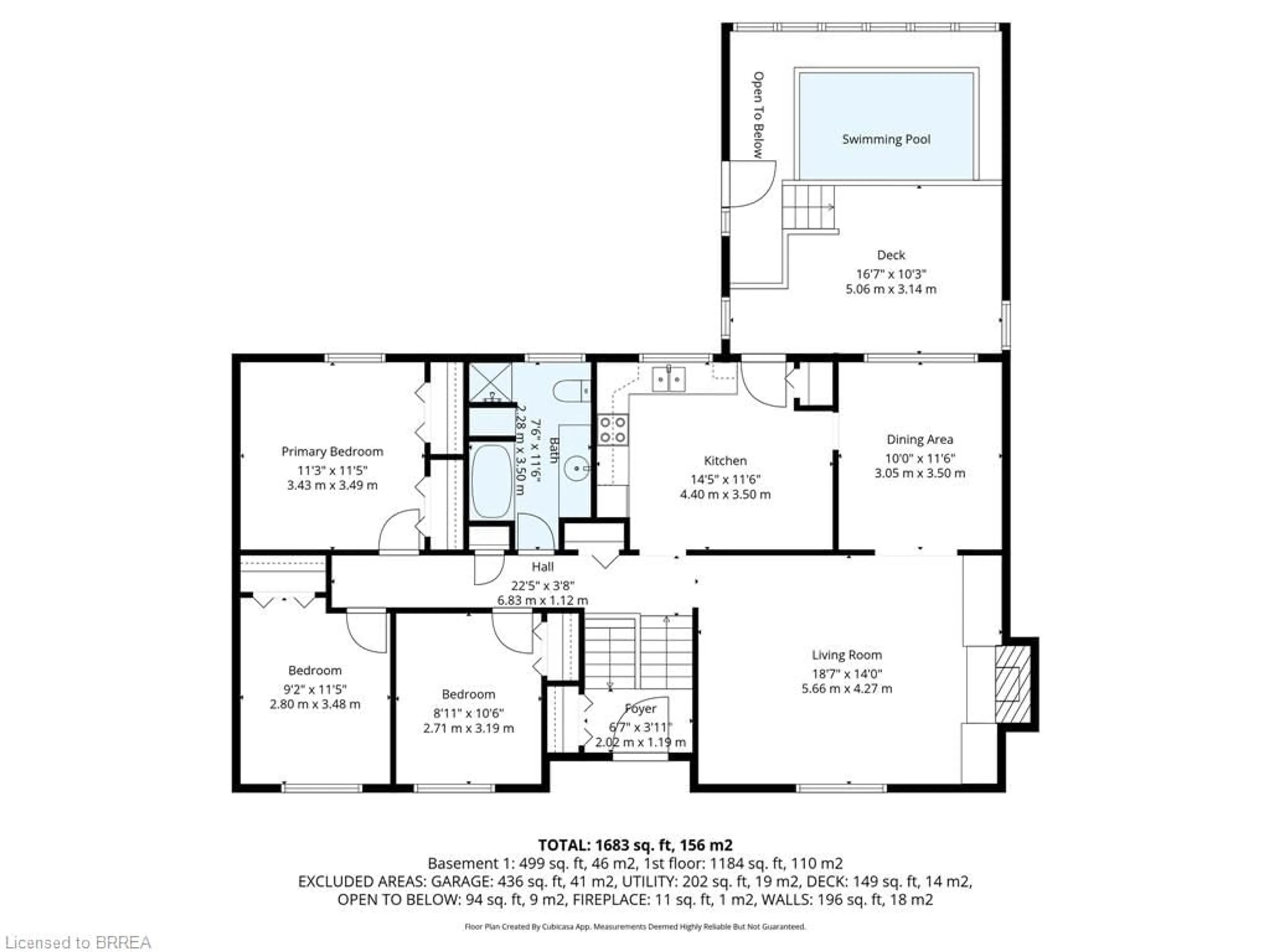 Floor plan for 37 Victor Blvd, St. George Ontario N0E 1N0