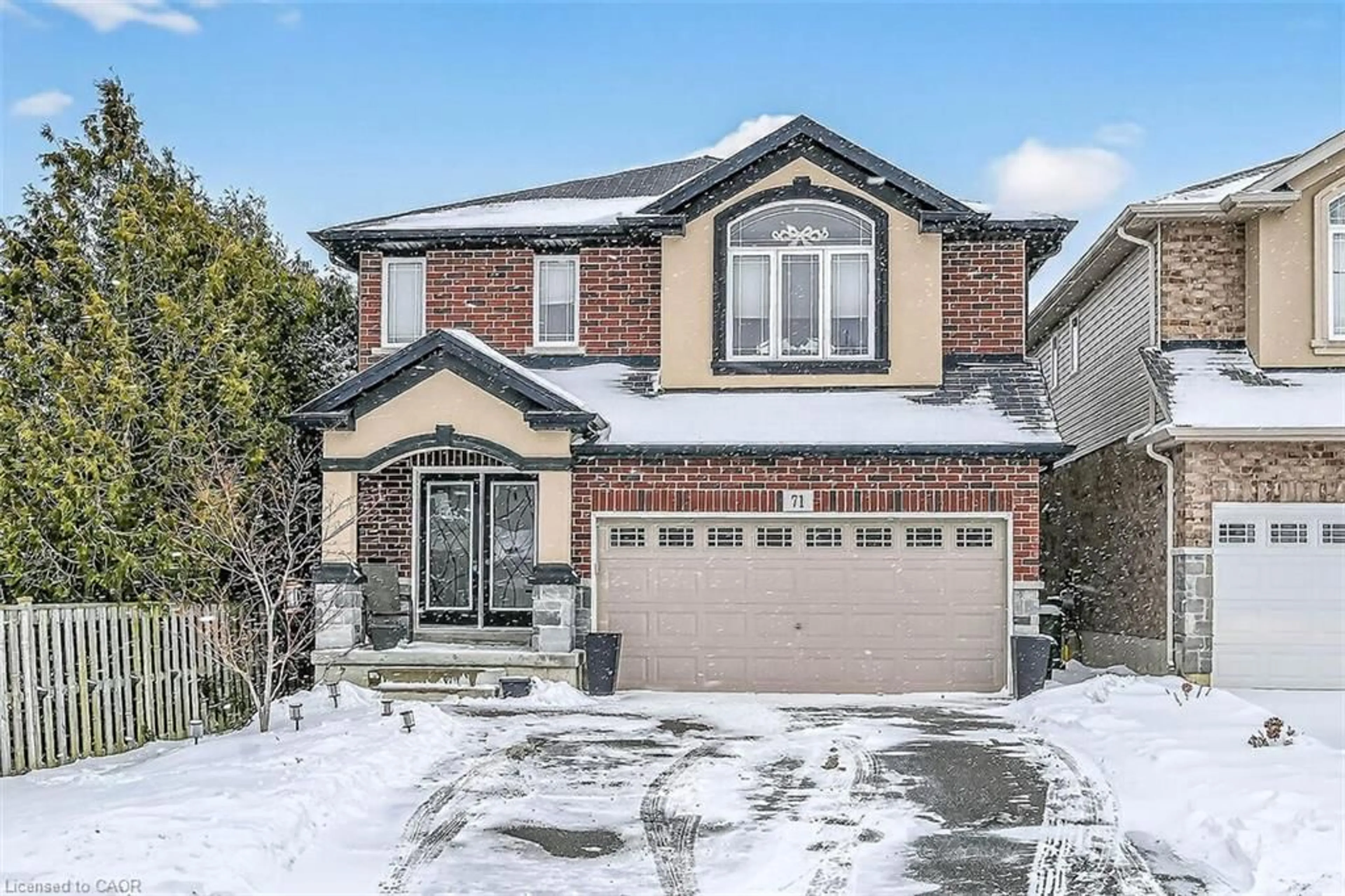 Home with brick exterior material, street for 71 Jessica St, Hamilton Ontario L8W 4A3
