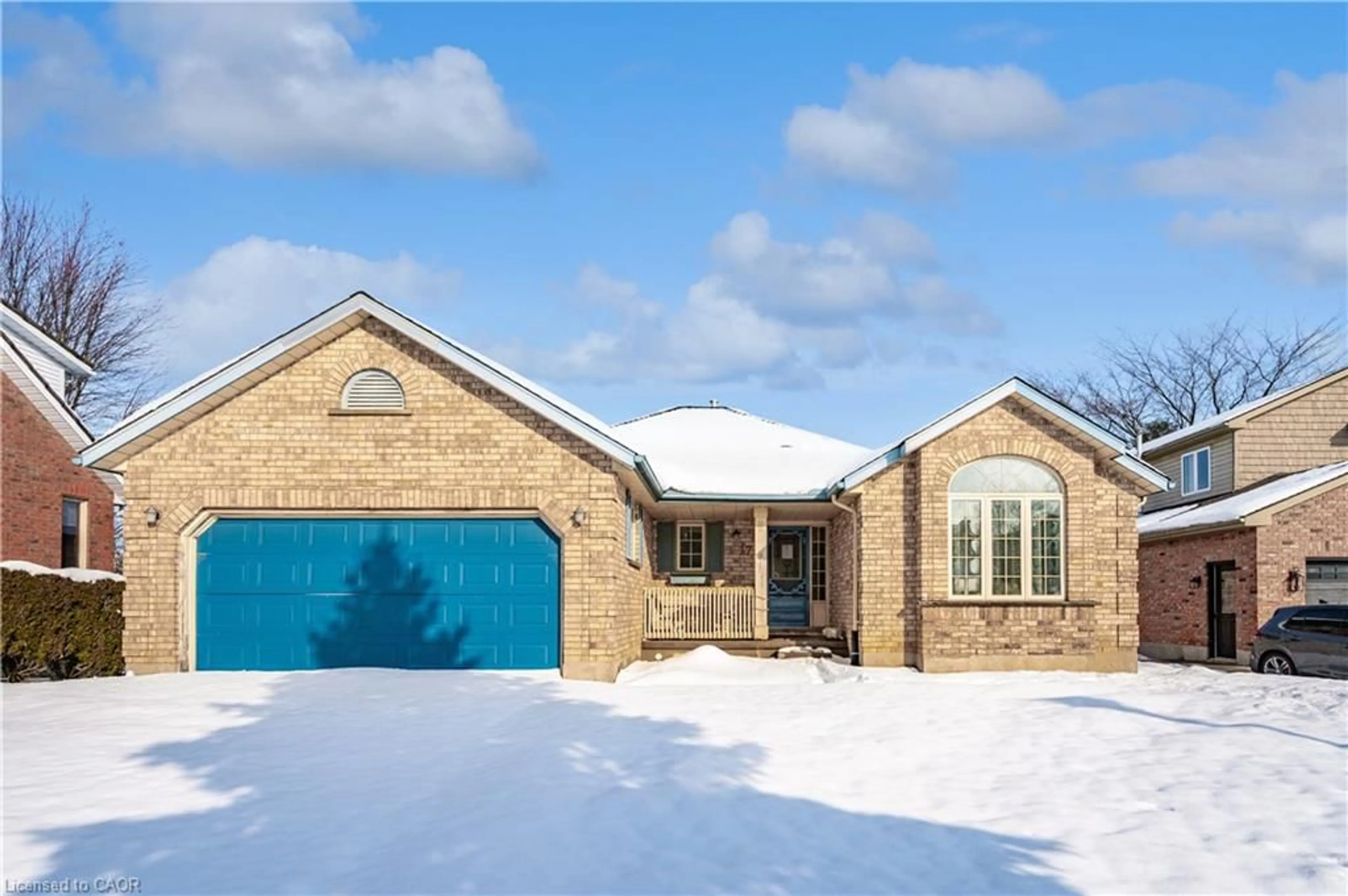 Home with brick exterior material, street for 17 Bonniewood Dr, Drayton Ontario N0G 1P0
