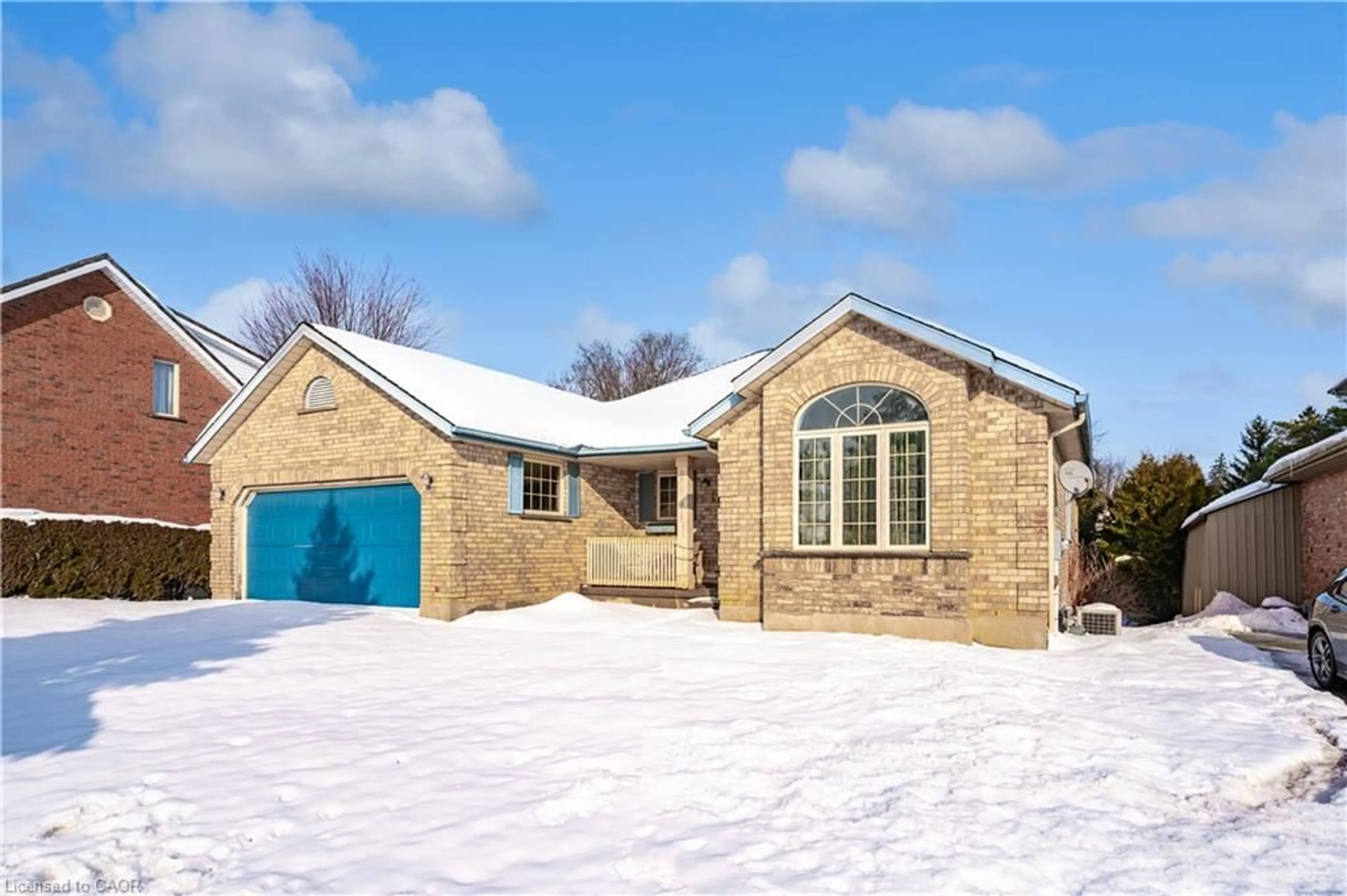 Home with brick exterior material, street for 17 Bonniewood Dr, Drayton Ontario N0G 1P0