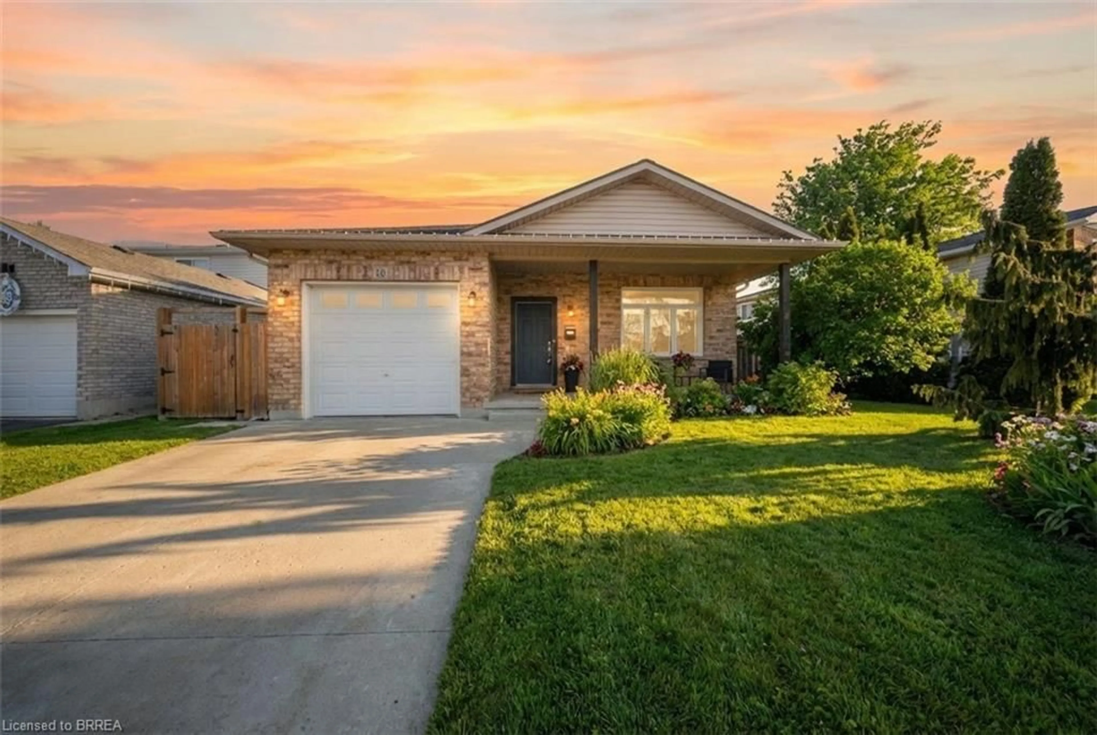 Home with brick exterior material, street for 20 Bramble Cres, Townsend Ontario N0A 1S0