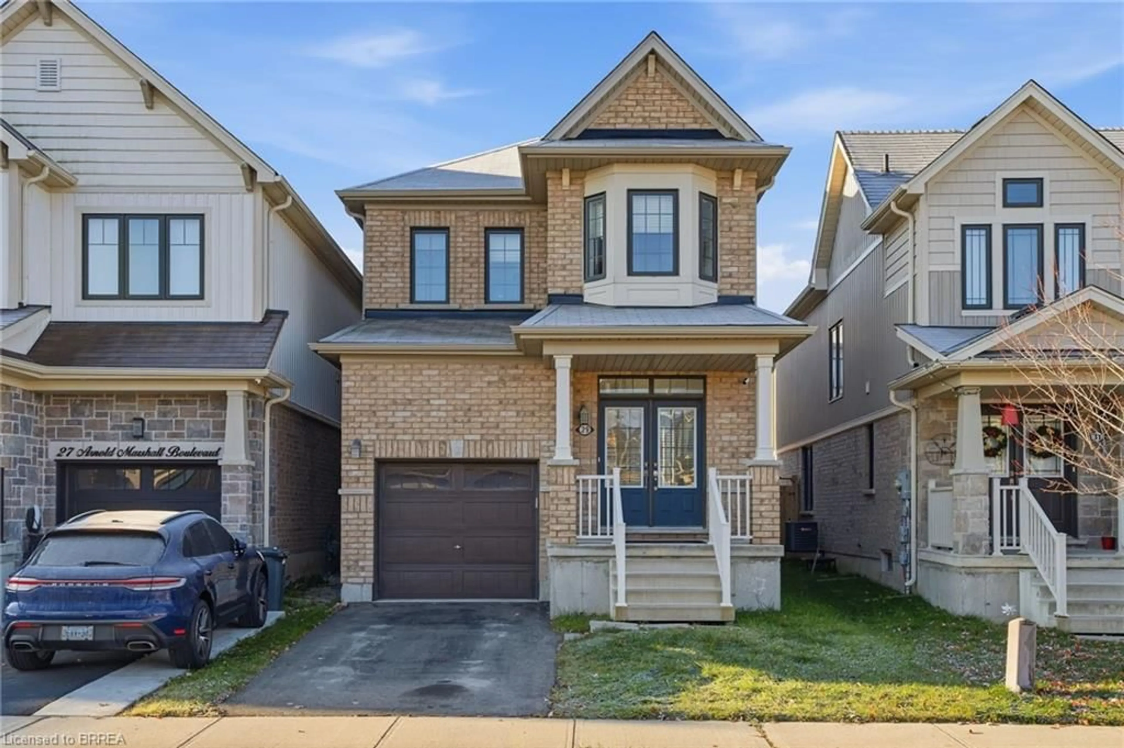 Home with brick exterior material, street for 29 Arnold Marshall Blvd, Caledonia Ontario N3W 0B2