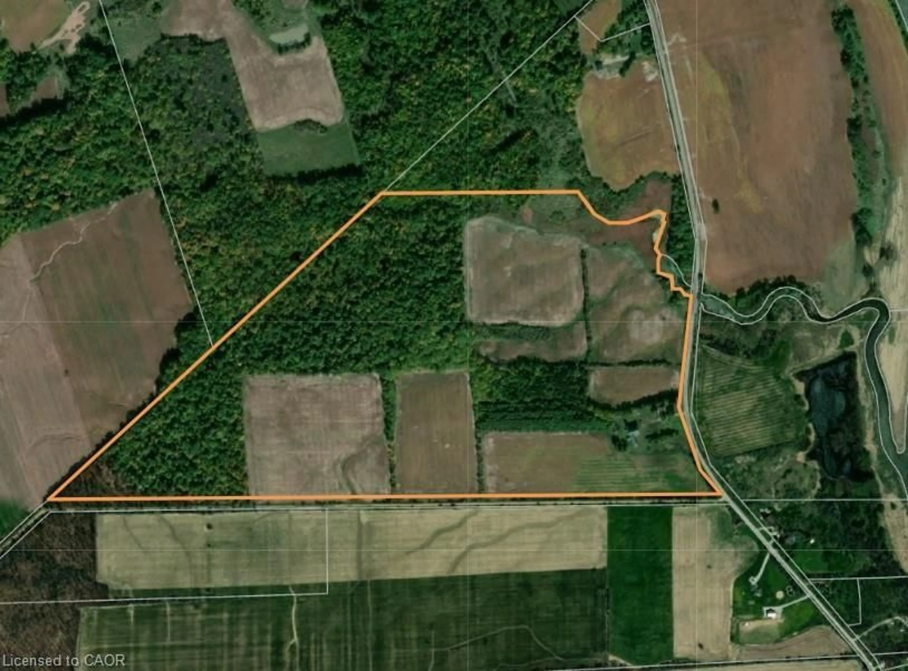 Picture of a map for 1631 River Rd, Cayuga Ontario N0A 1E0