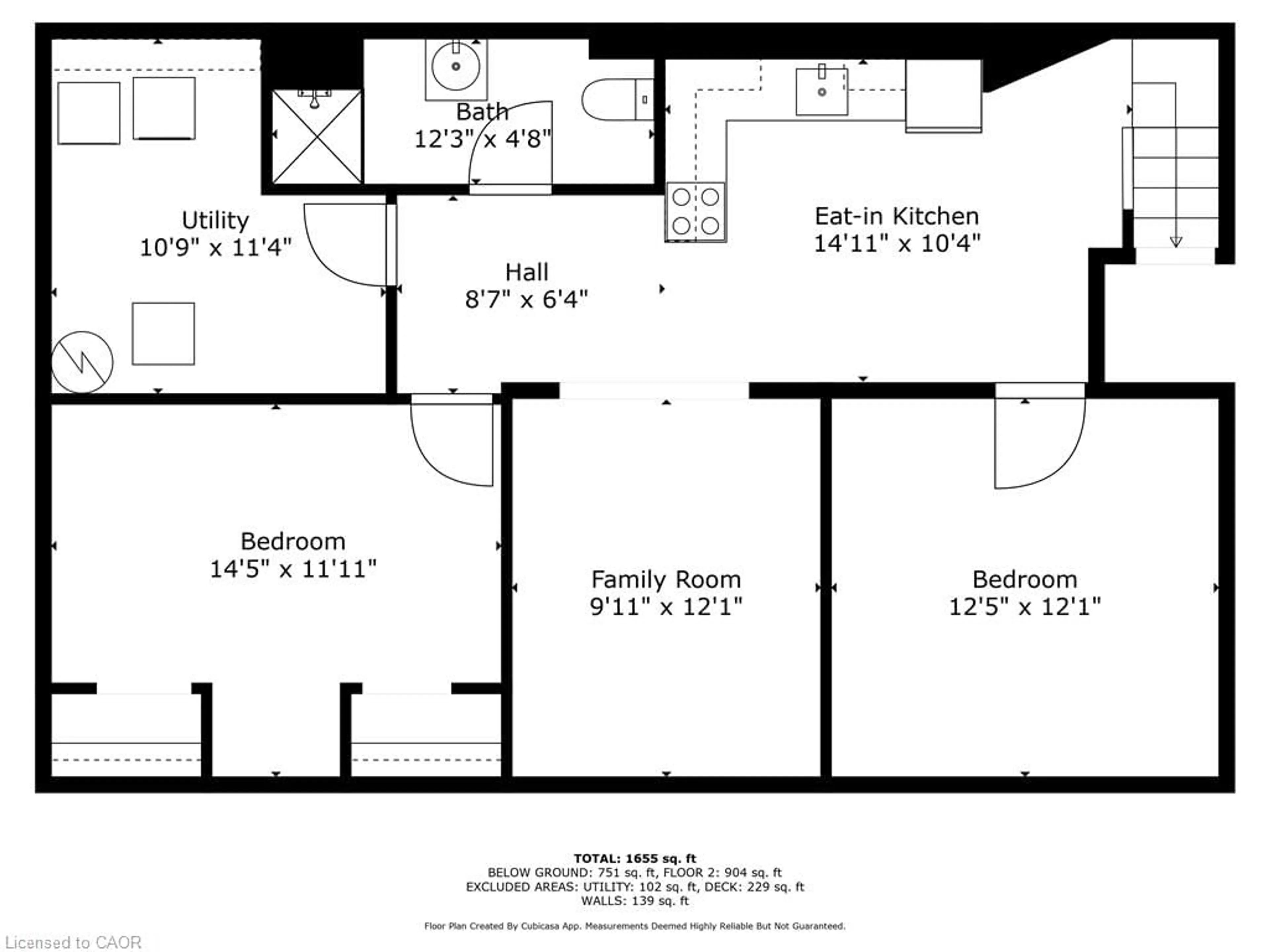 Floor plan for 84 Jacobson Ave, St. Catharines Ontario L2T 3A3