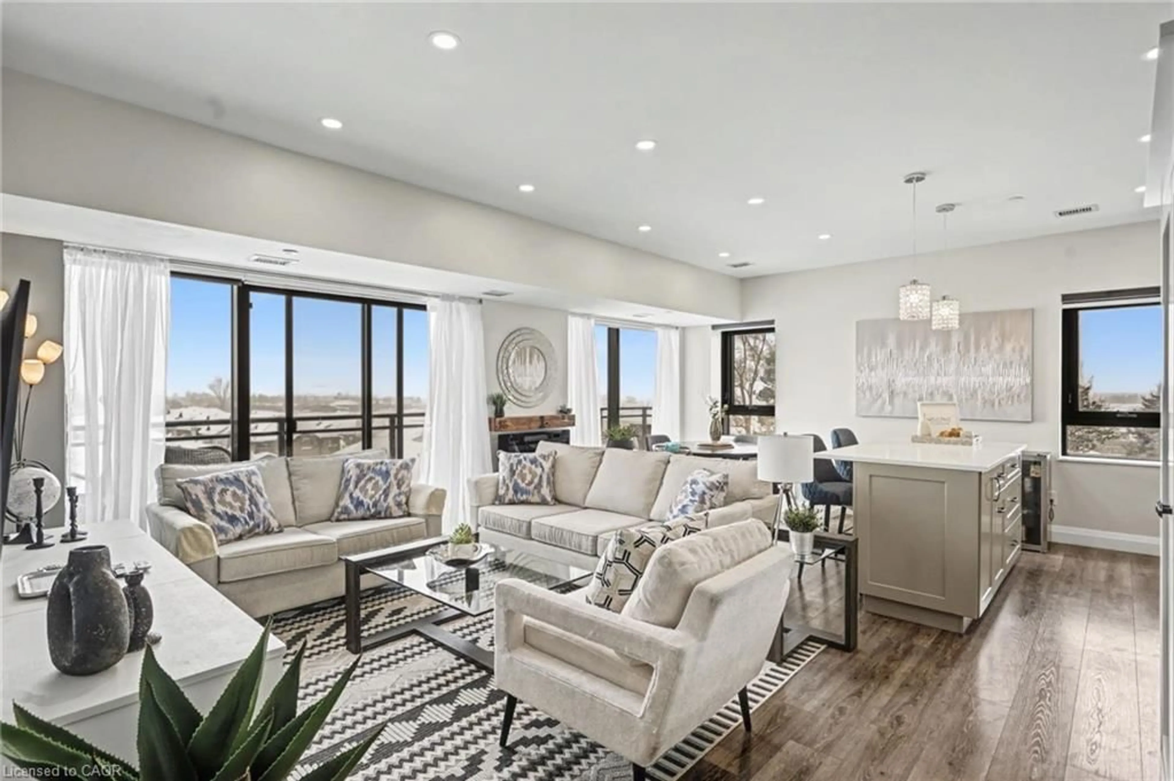 Living room with furniture, unknown for 332 Gosling Garden #308, Guelph Ontario N1L 1G7