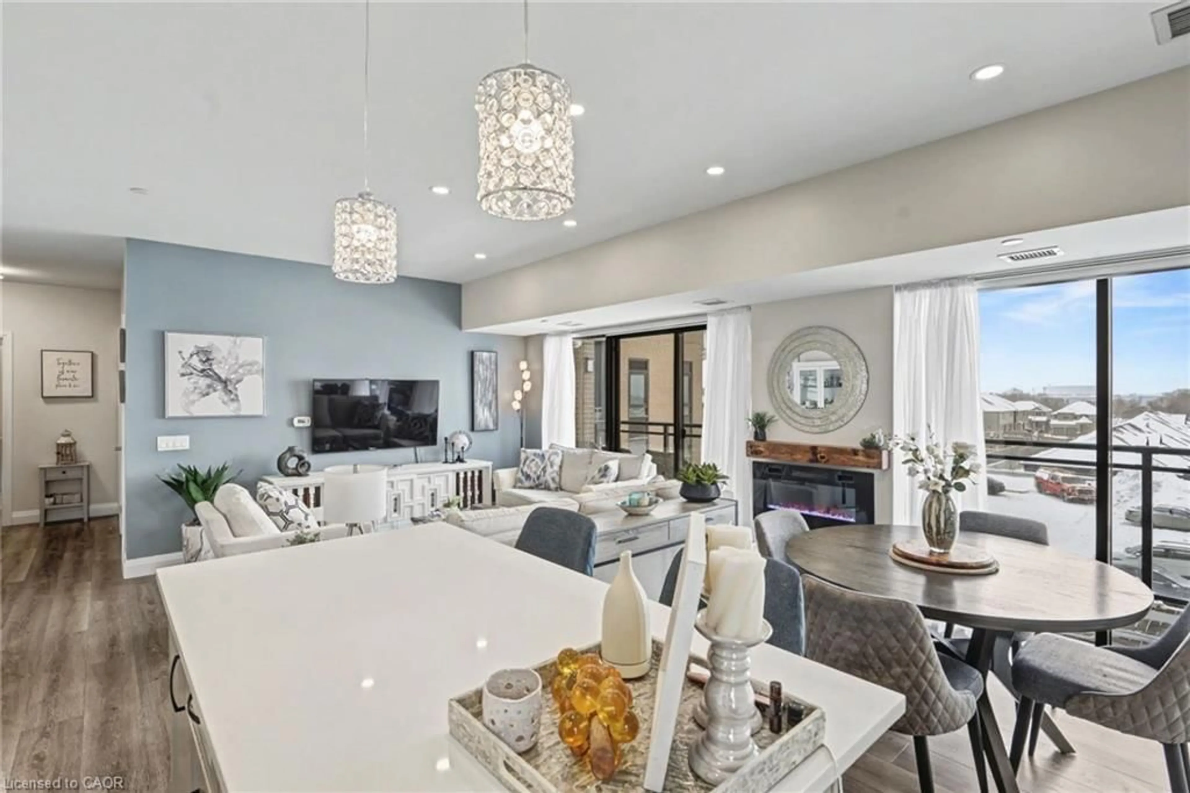 Open concept kitchen, unknown for 332 Gosling Garden #308, Guelph Ontario N1L 1G7