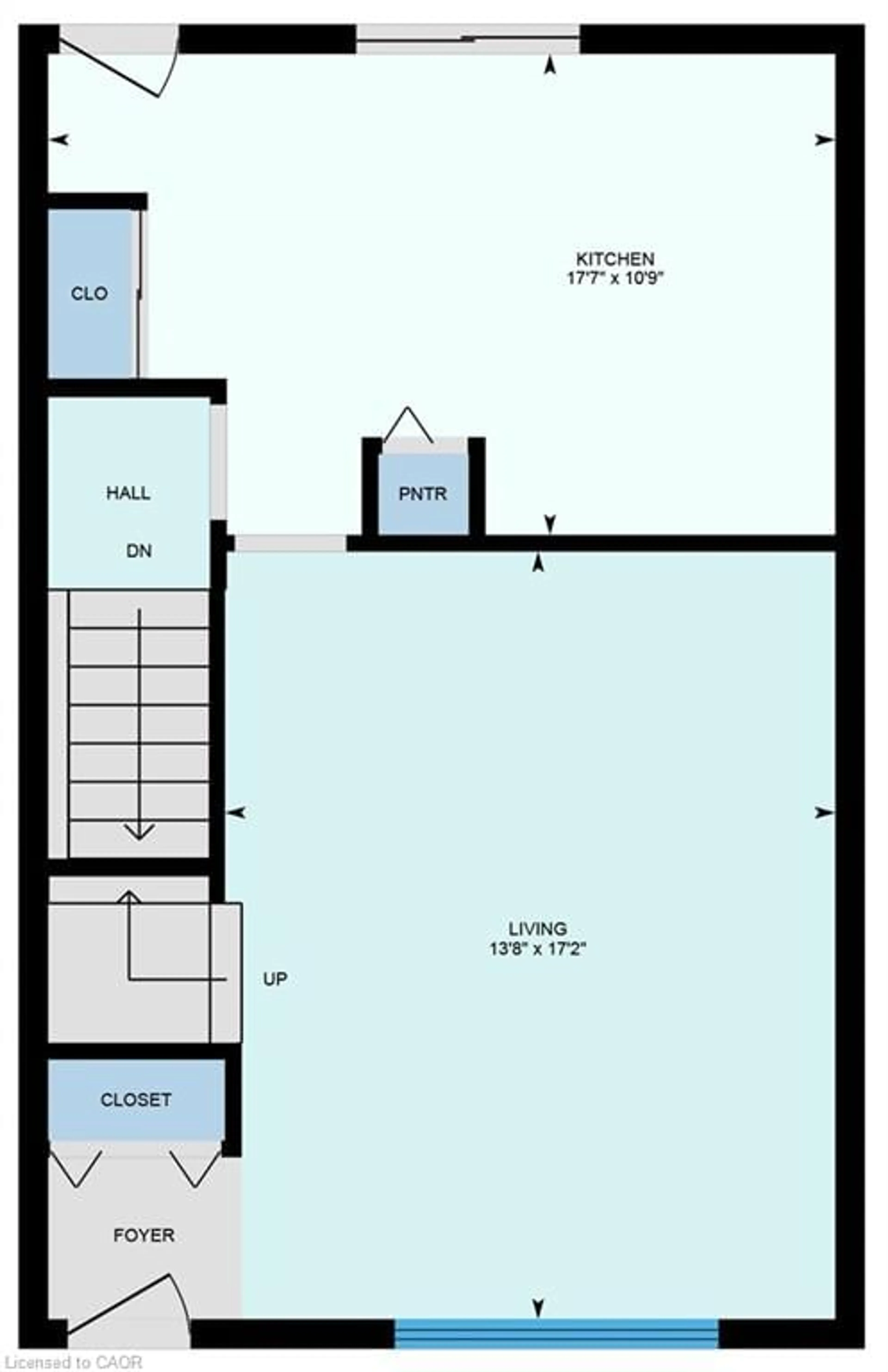 Floor plan for 4 Flint Dr, Kitchener Ontario N2E 1A2