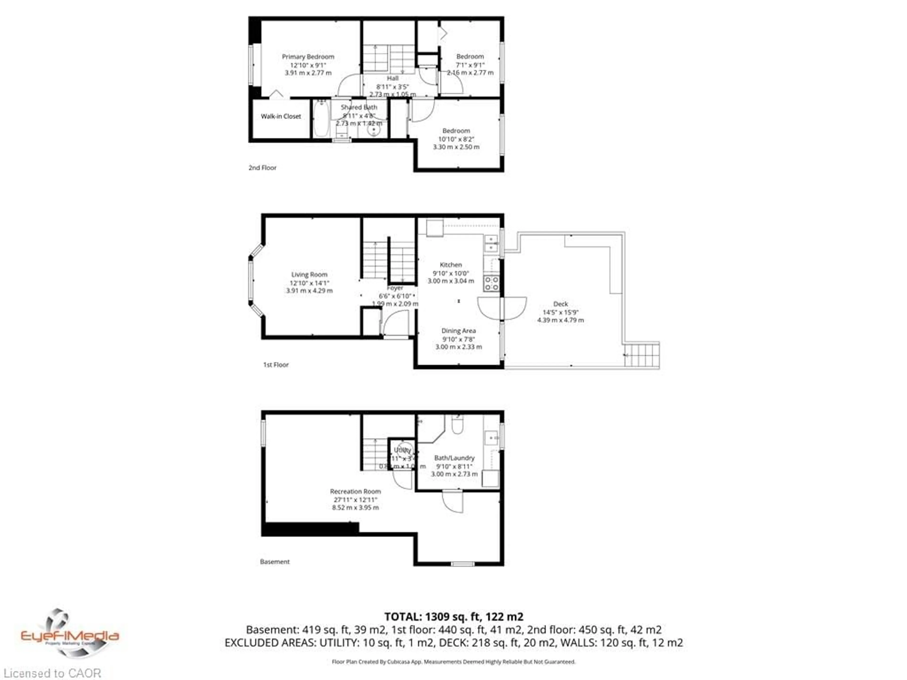Floor plan for 120 Green Valley Dr, Kitchener Ontario N2P 1P1