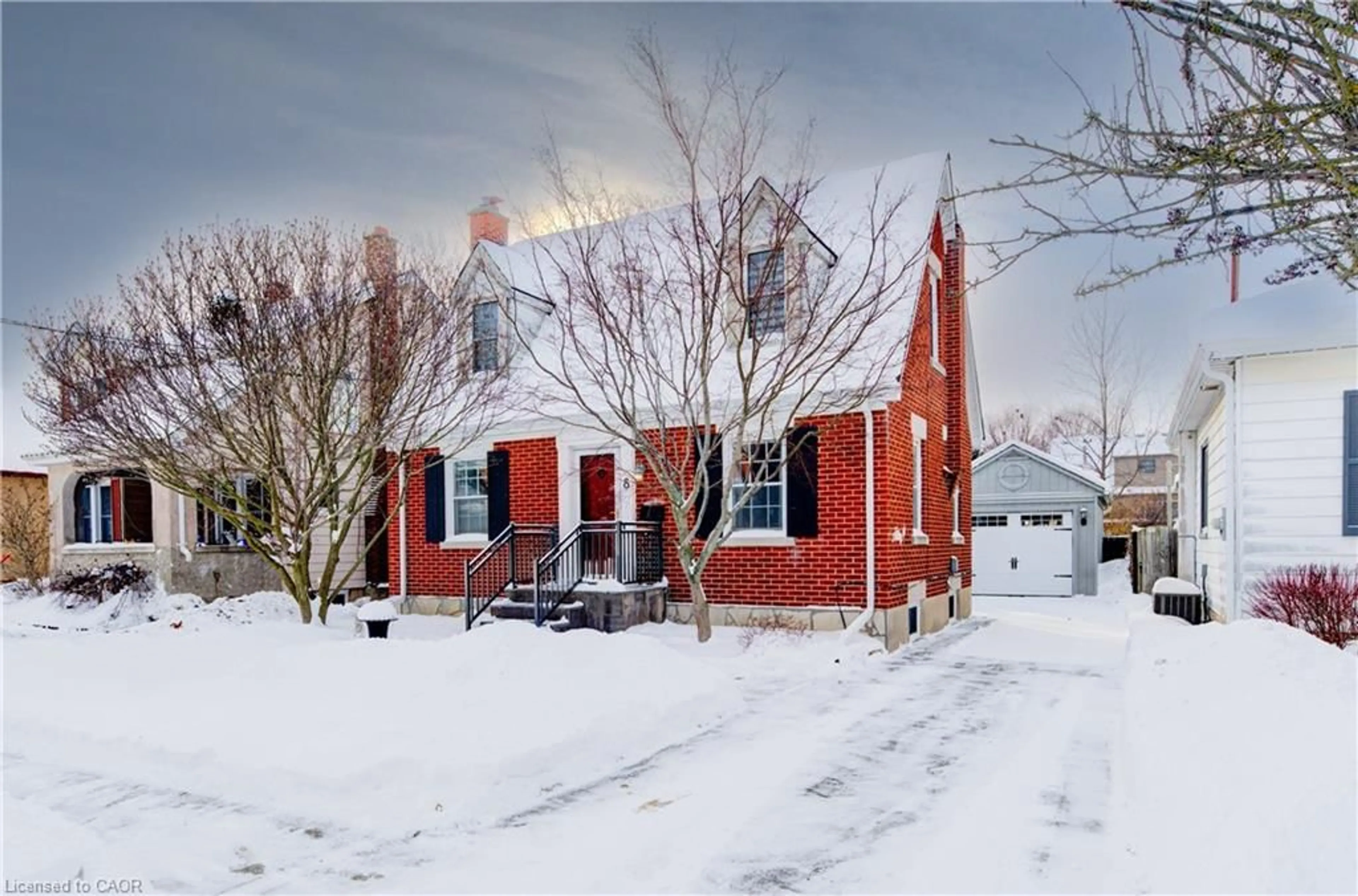 Home with brick exterior material, street for 8 Lowrey Ave, Cambridge Ontario N1R 4Z1