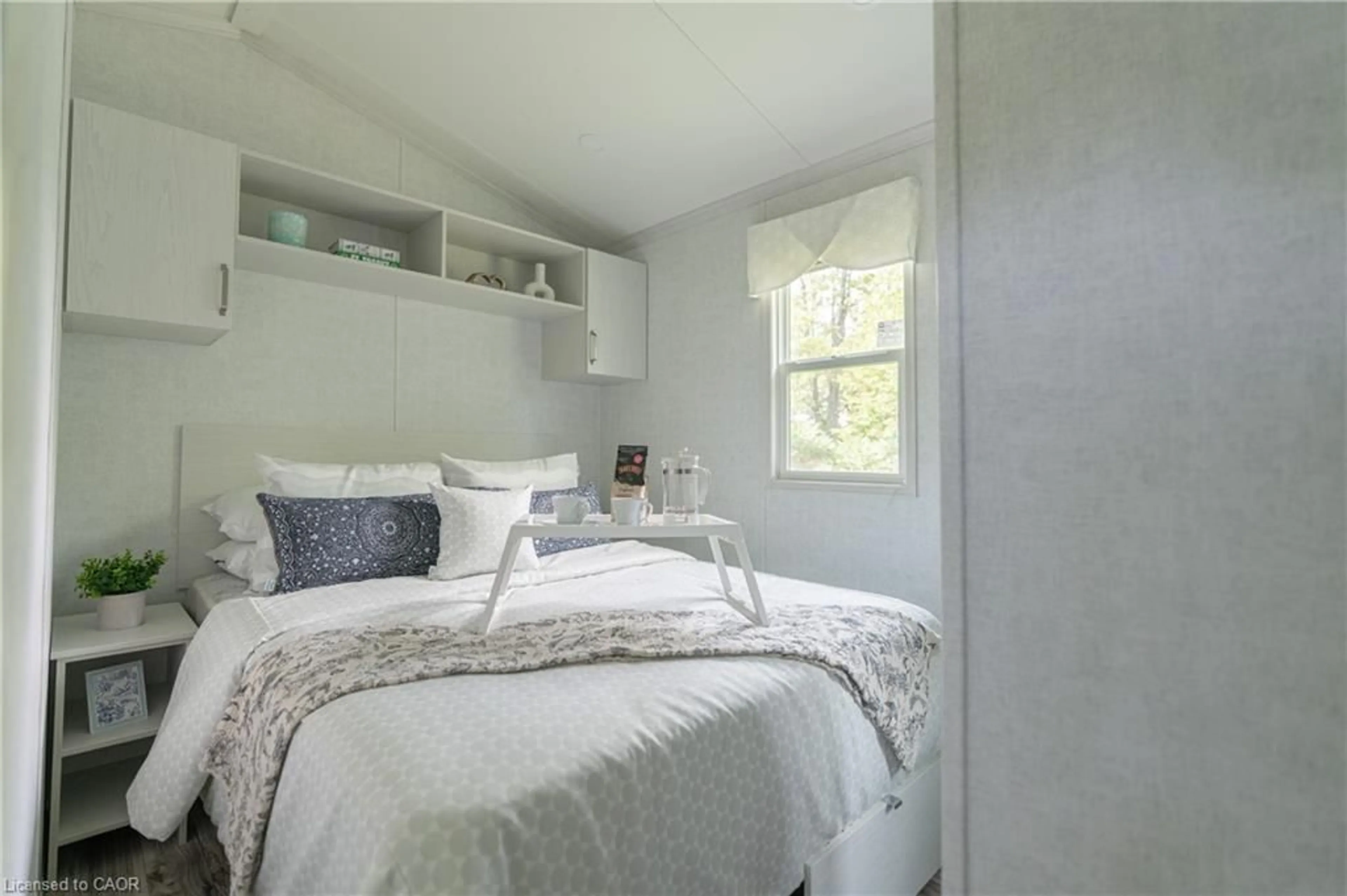 Bedroom with bed, unknown for 105 Blue Lake Rd #RL88, Seguin Ontario P1H 1N4