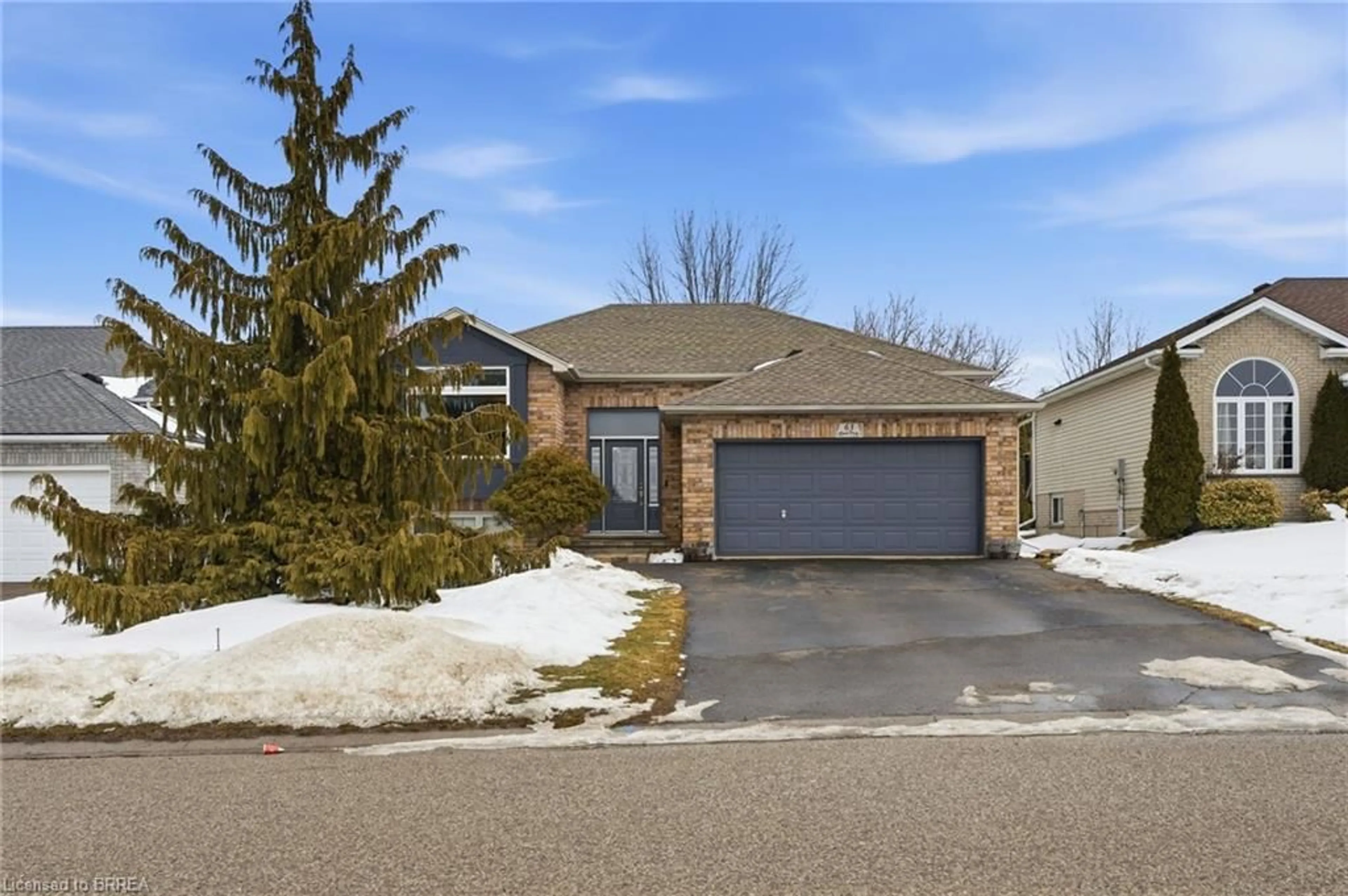 Home with brick exterior material, street for 63 Court Dr, Paris Ontario N3L 4C1