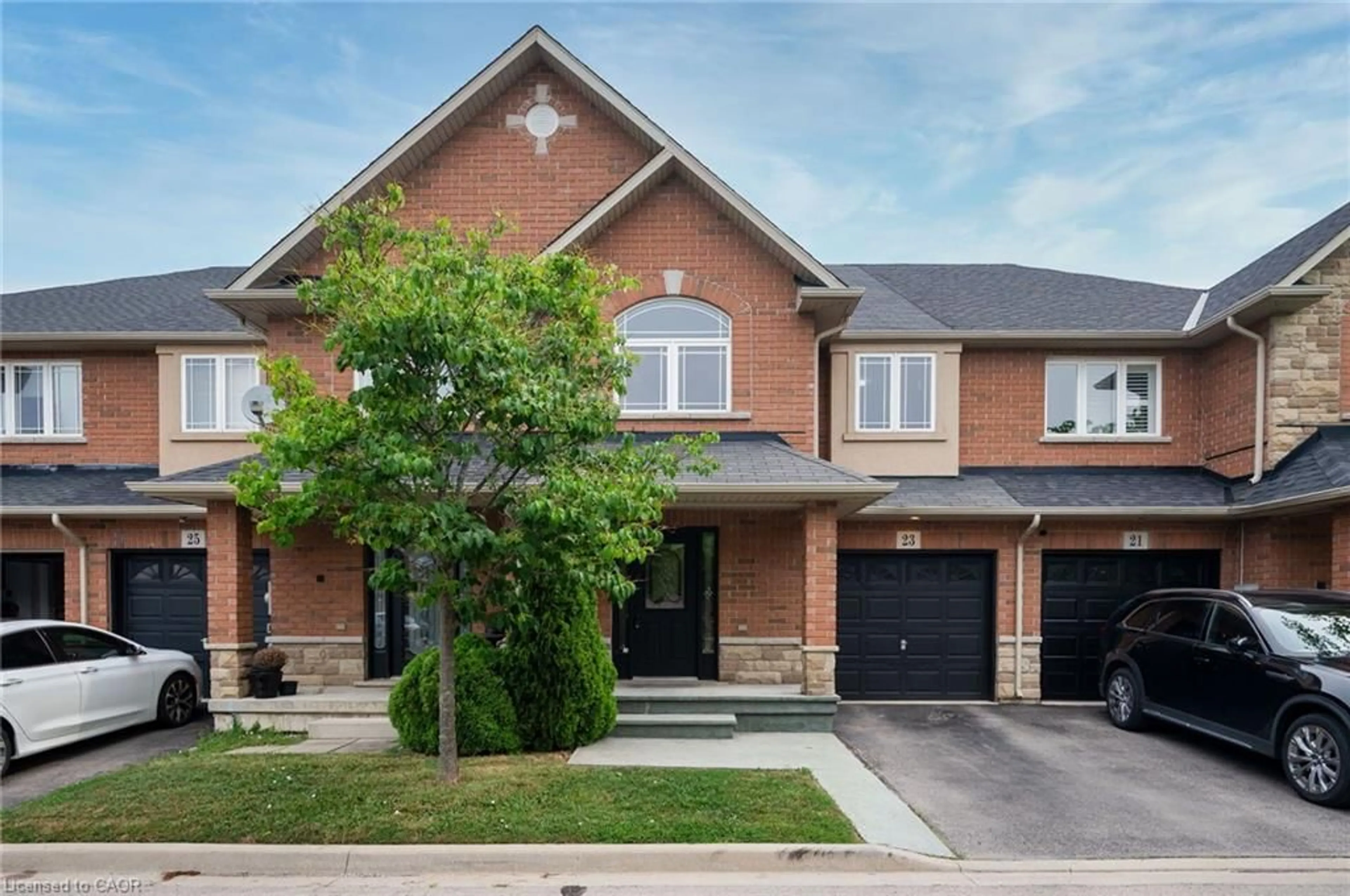 Home with brick exterior material, street for 23 Bellflower Blvd, Hamilton Ontario L0R 1P0