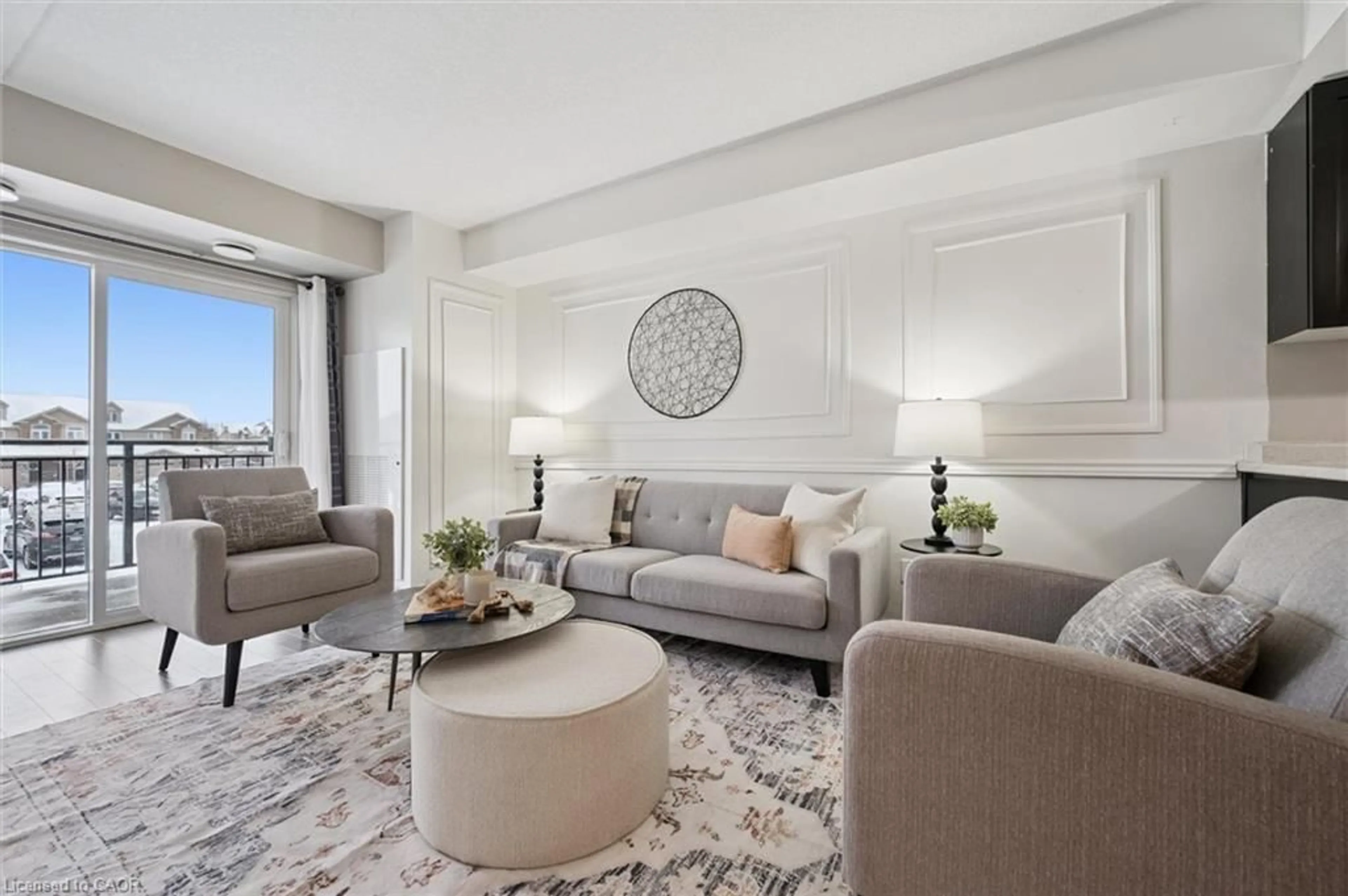 Living room with furniture, unknown for 103 Westminster Cres #212, Fergus Ontario N1M 0C6