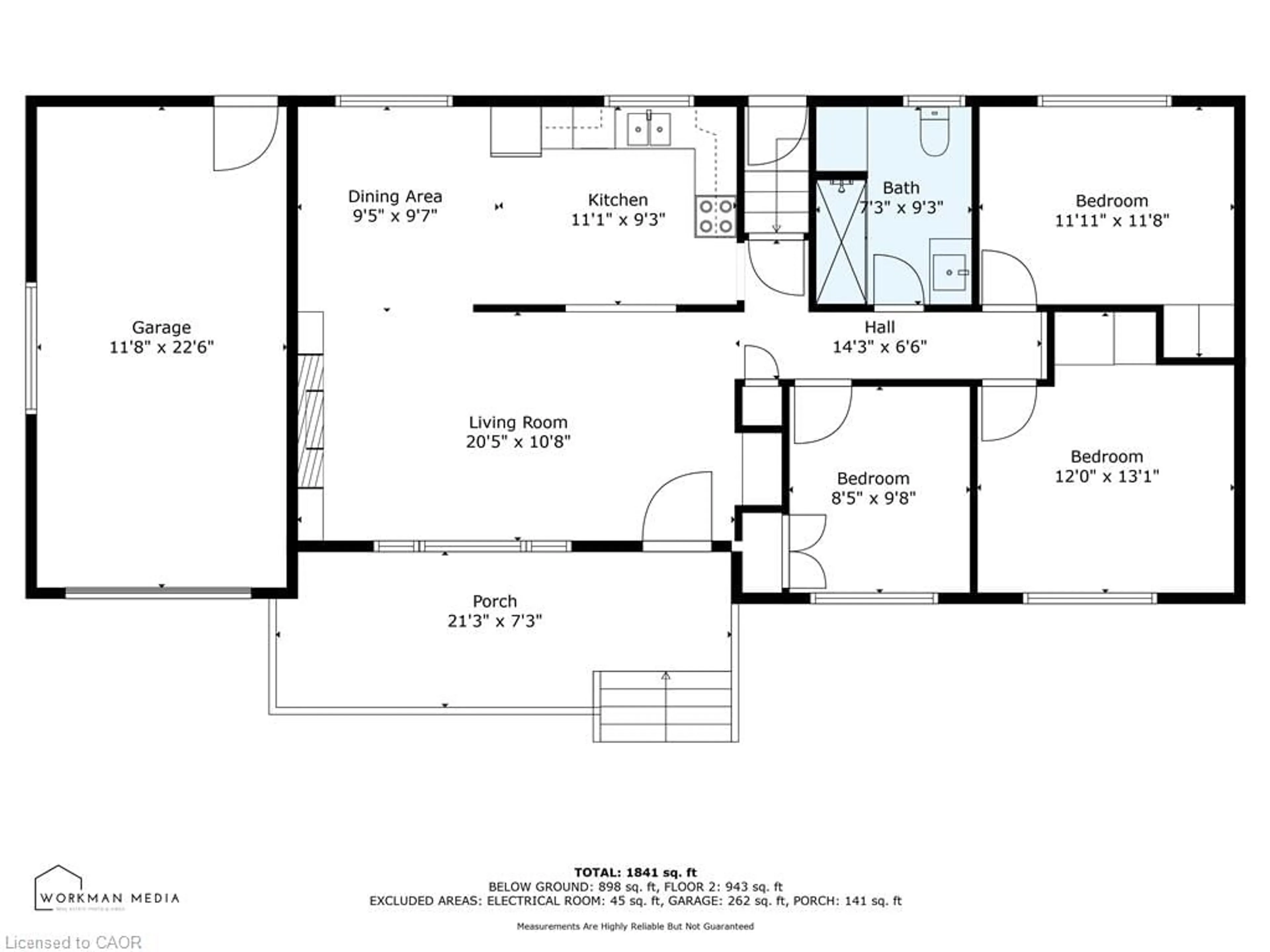 Floor plan for 15 Andres St, Virgil Ontario L0S 1J0