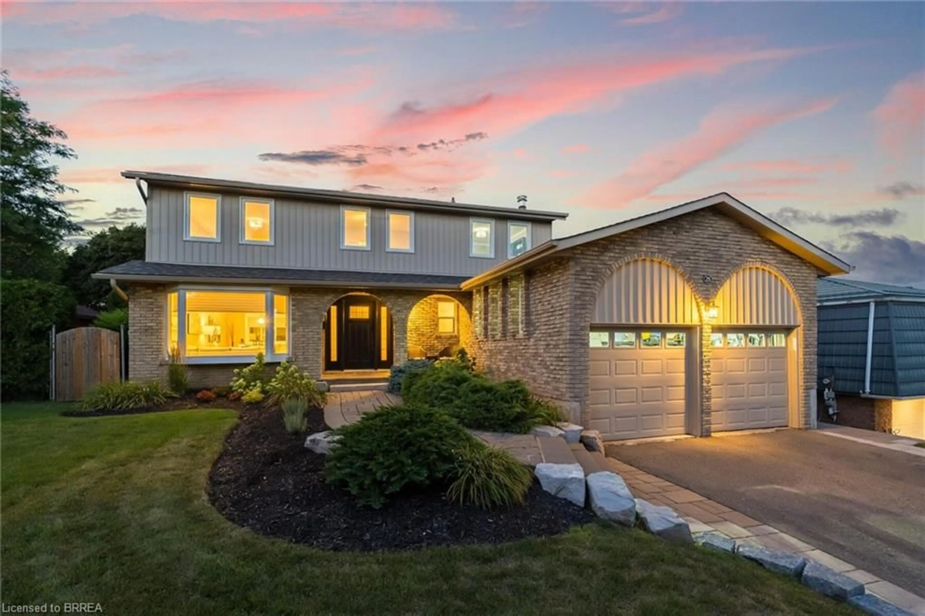 Home with brick exterior material, street for 25 Hillside Dr, Georgetown Ontario L7G 4W2